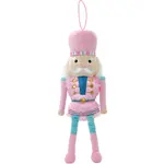 ISCREAM PINK NUTCRACKER PLUSH ORNAMENT
