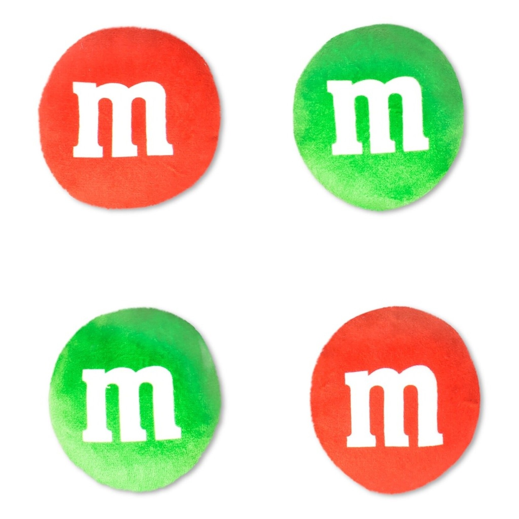 ISCREAM HOLIDAY RED M&M PACKAGING PLUSH