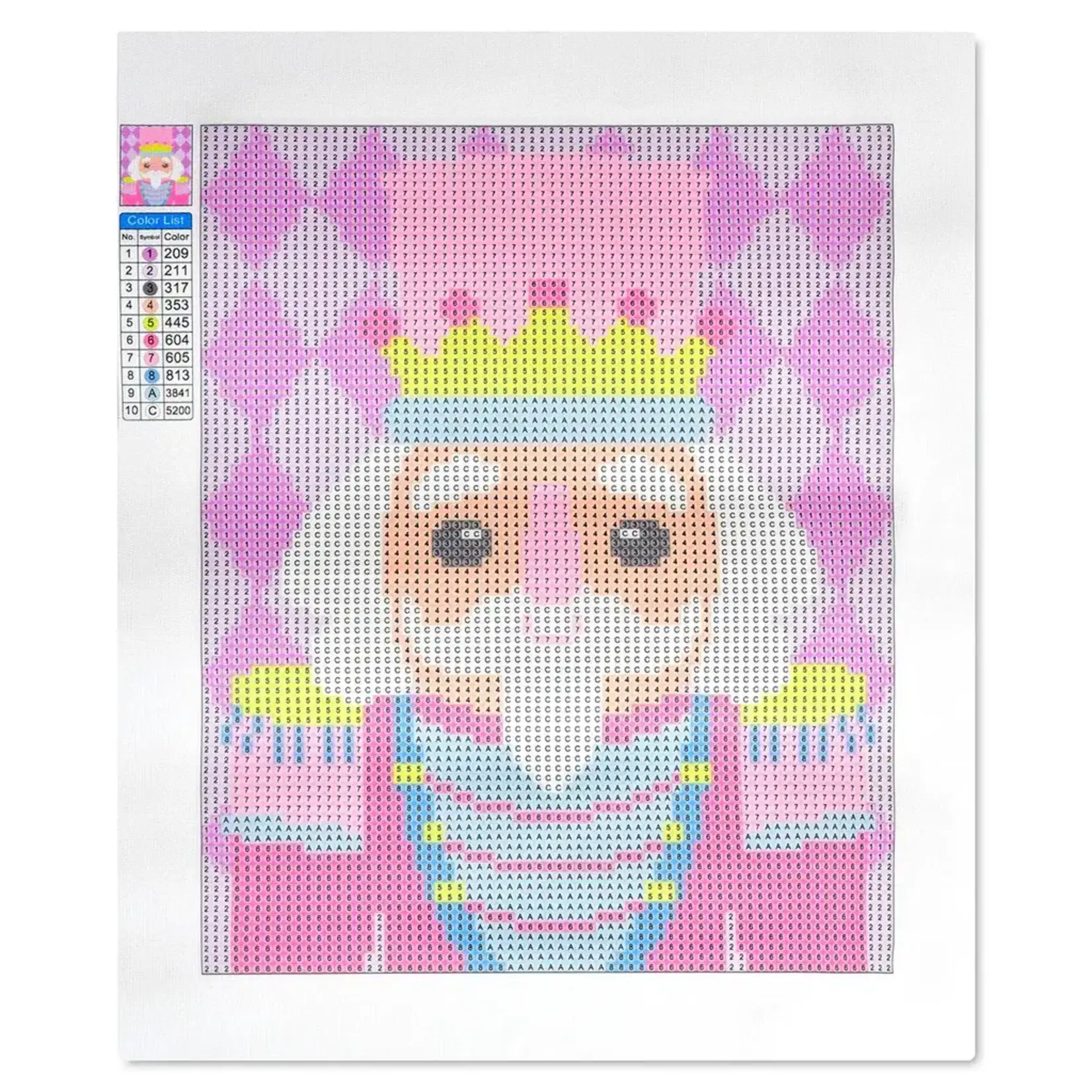 ISCREAM NUTCRACKER BALLET DIAMOND PAINTING KIT