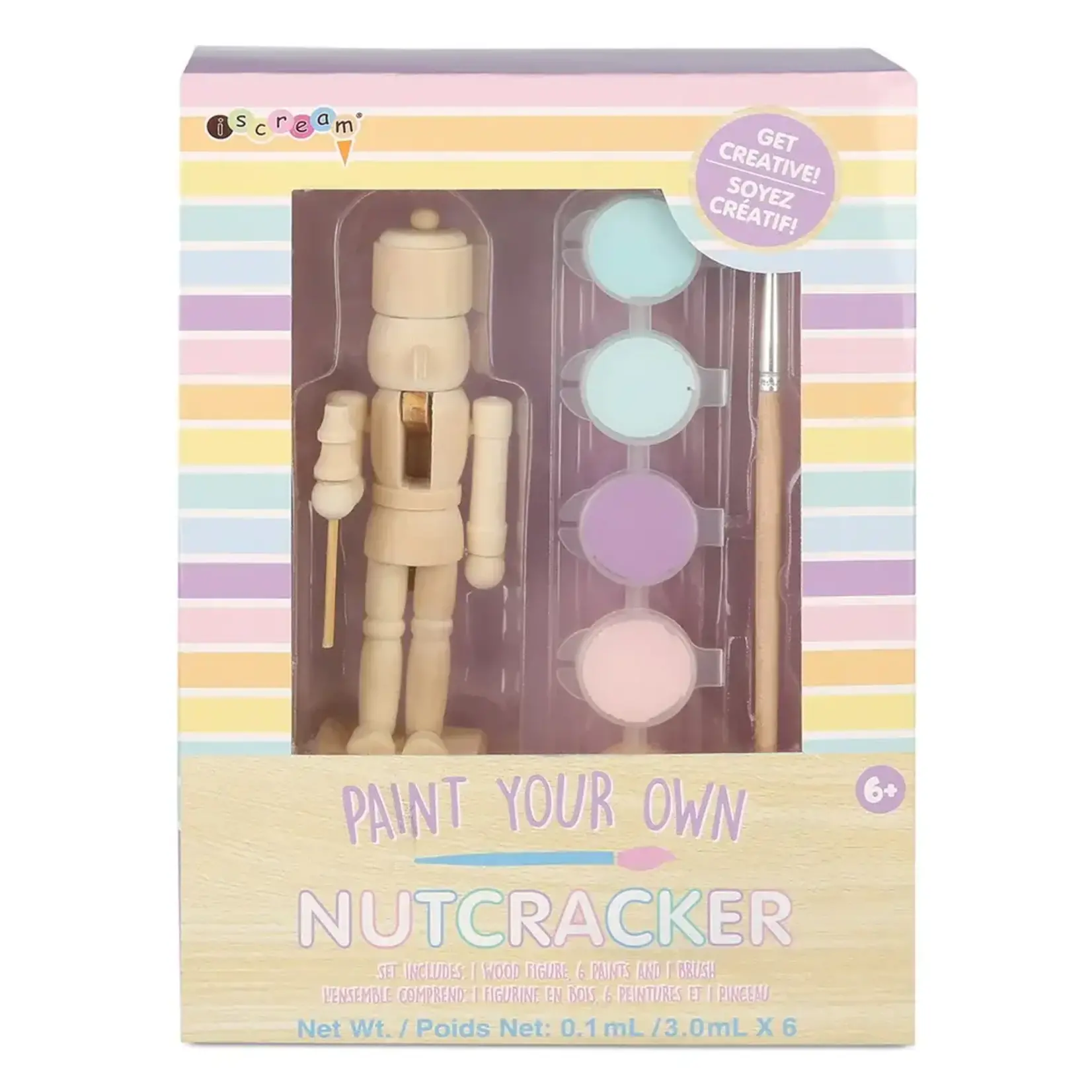 ISCREAM PAINT YOUR OWN NUTCRACKER