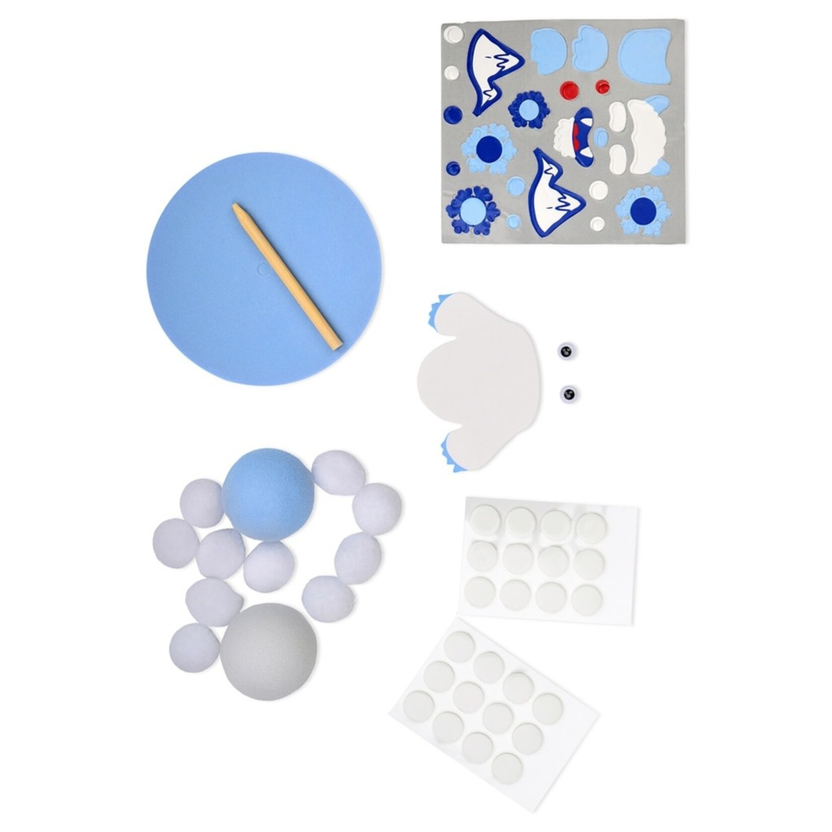 ISCREAM BUILD A YETI CRAFT KIT