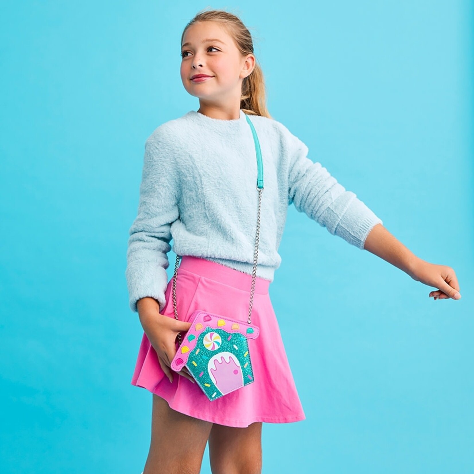 ISCREAM GINGERBREAD HOUSE CROSSBODY BAG