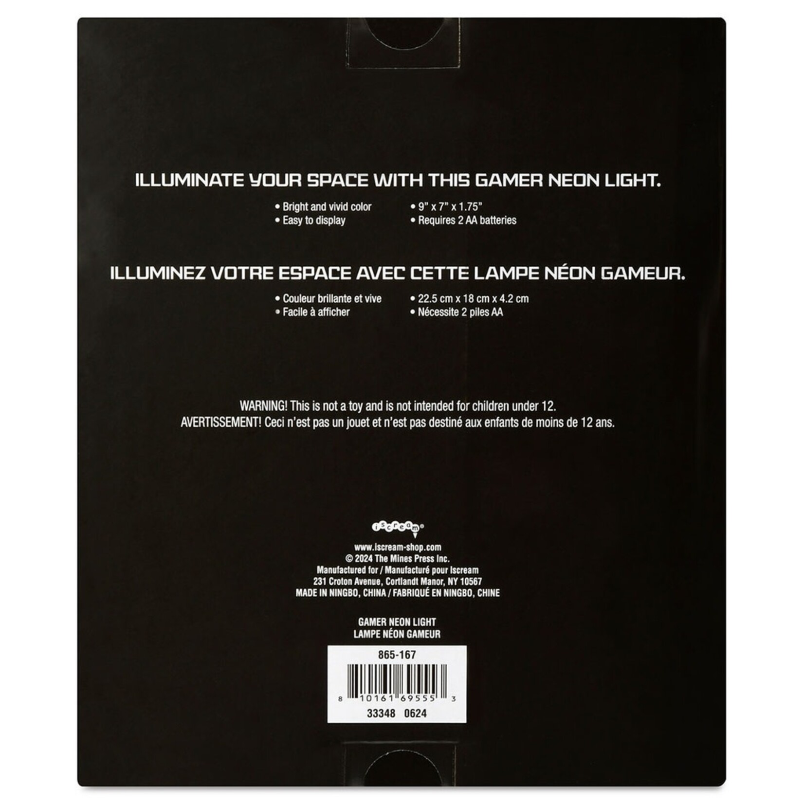 ISCREAM GAMER NEON LIGHT