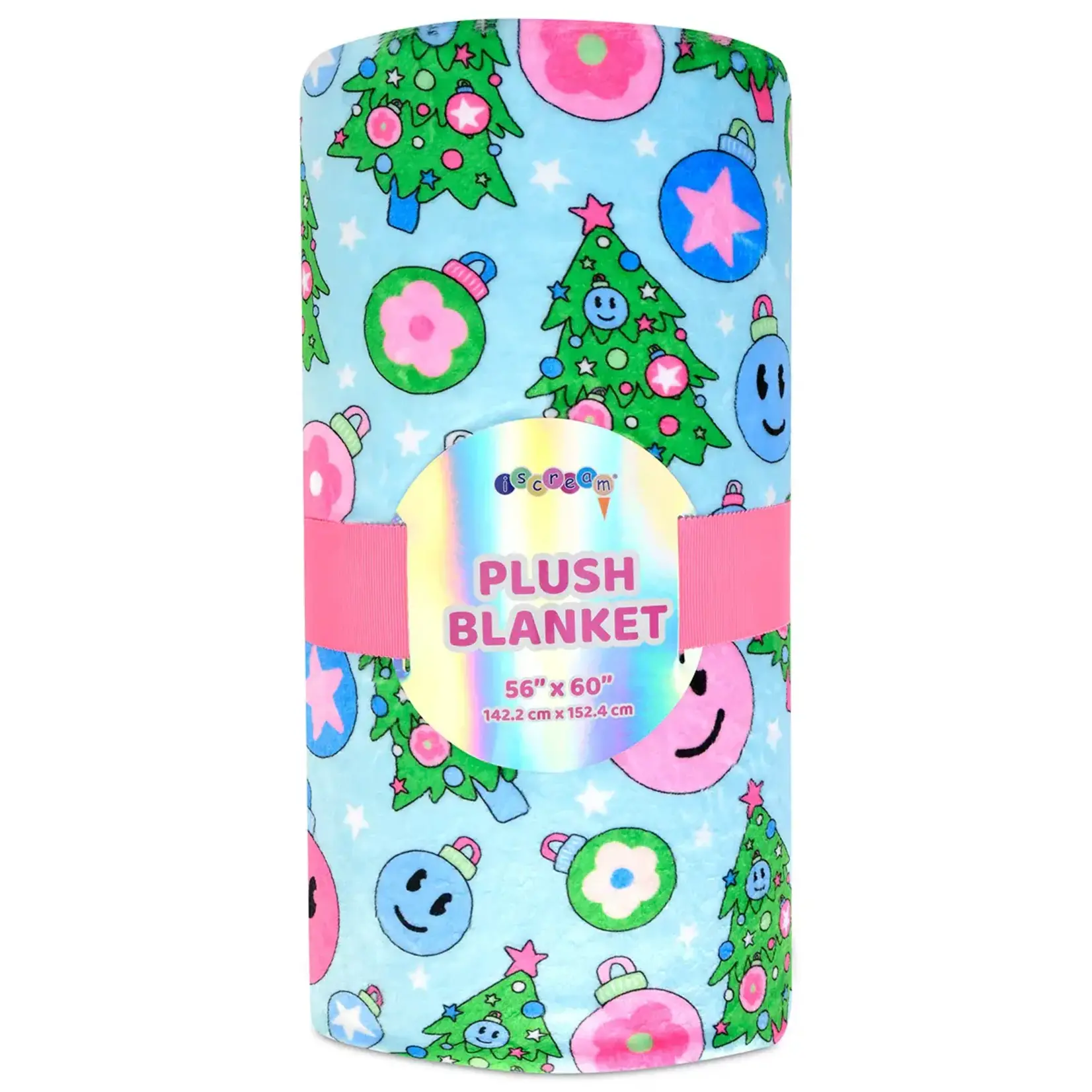 ISCREAM GROOVY HOLIDAY PLUSH BLANKET