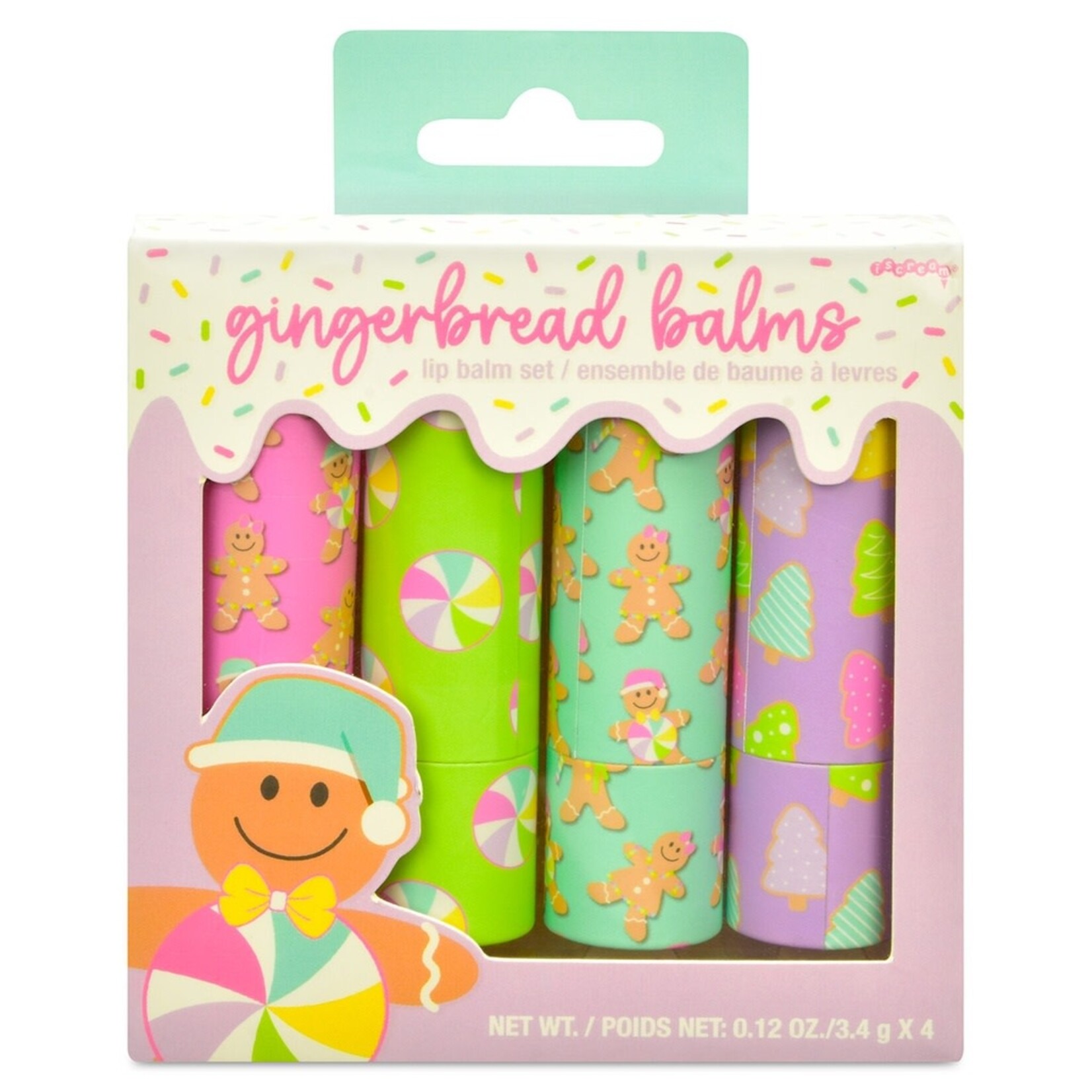 ISCREAM GINGERBREAD LIP BALM SET