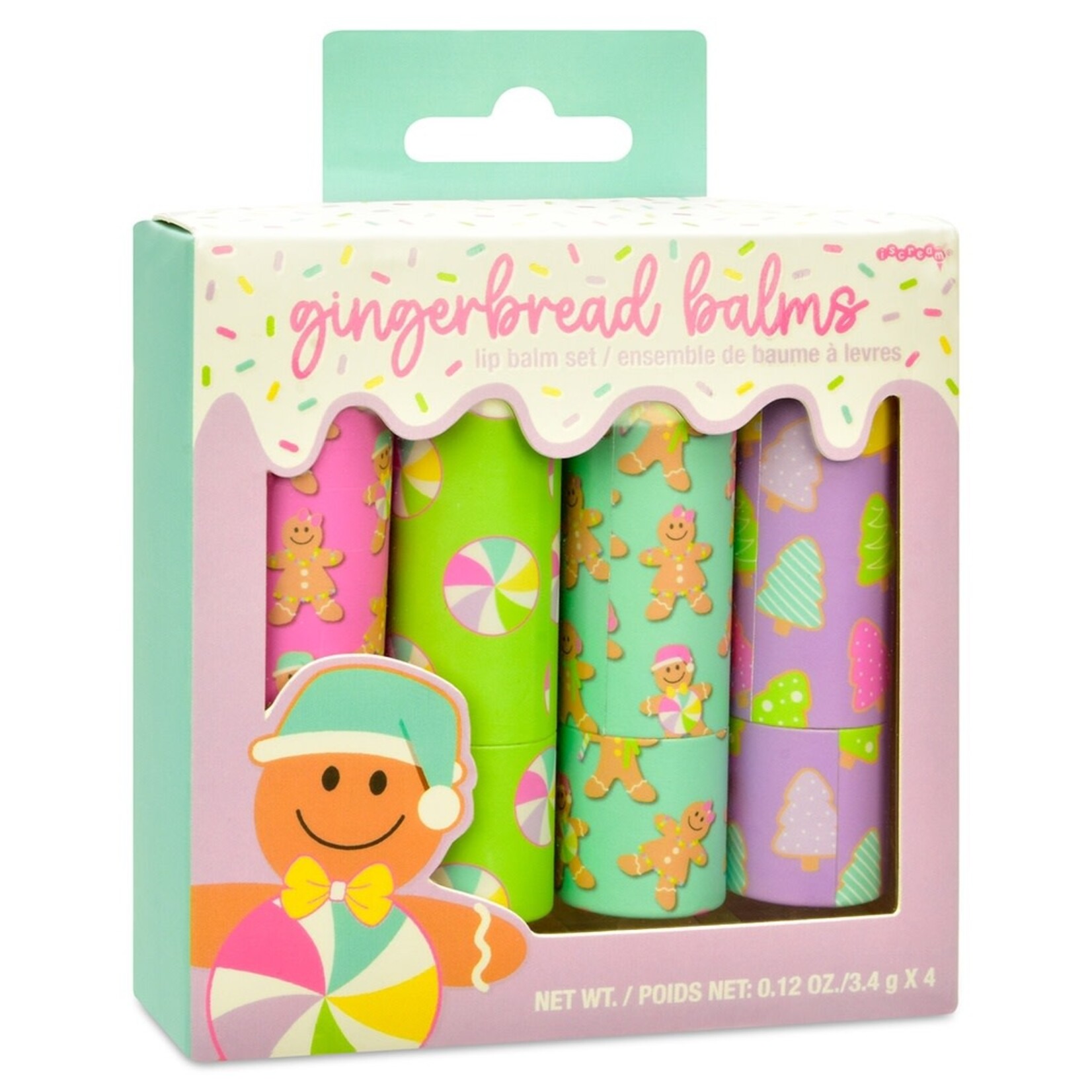 ISCREAM GINGERBREAD LIP BALM SET