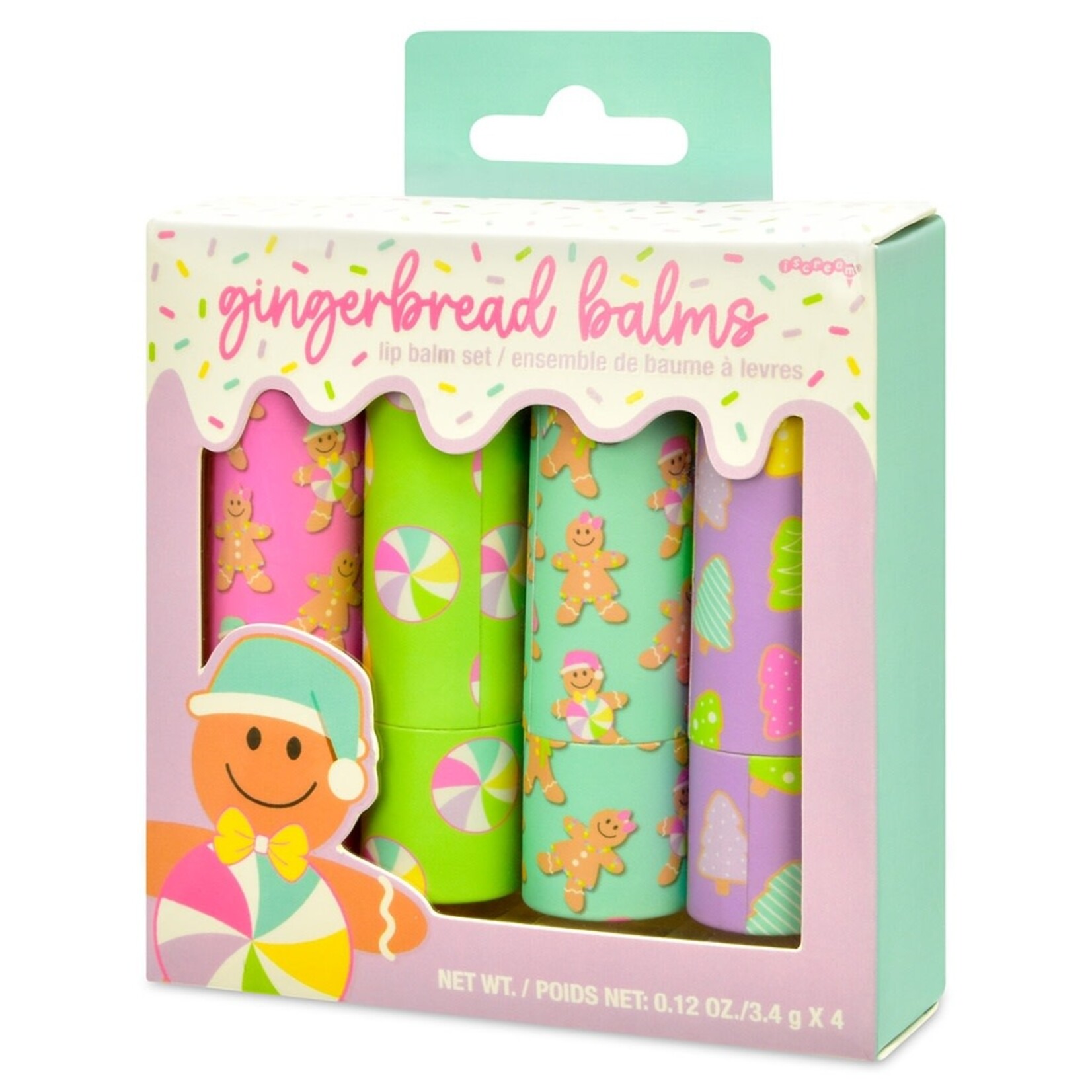 ISCREAM GINGERBREAD LIP BALM SET