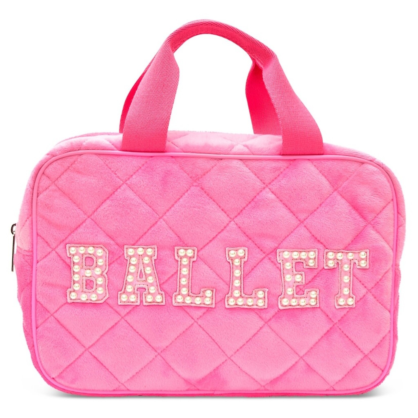 ISCREAM BALLET QUILTED LARGE COSMETIC BAG