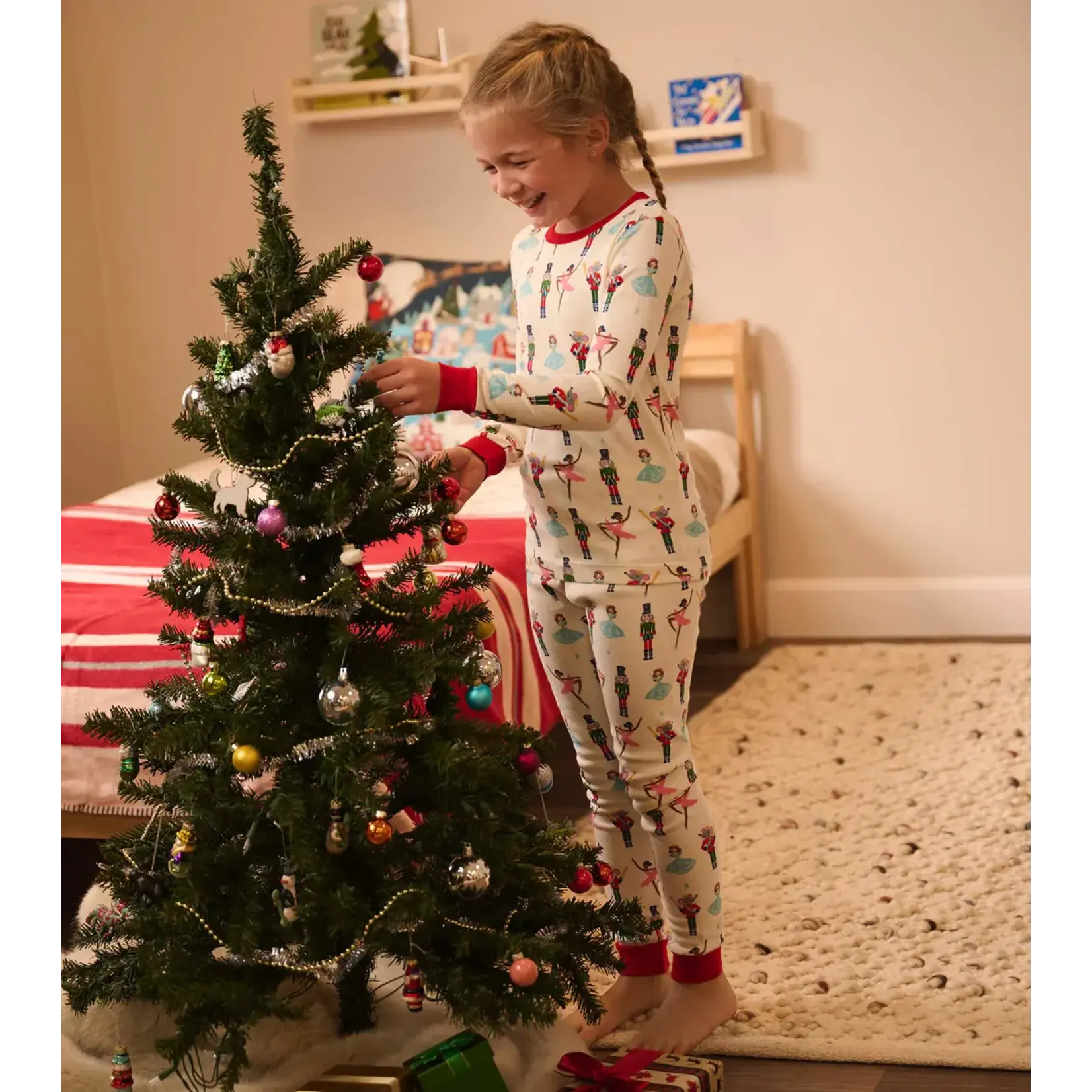 HATLEY NUTCRACKER KIDS ORGANIC COTTON PAJAMA SET