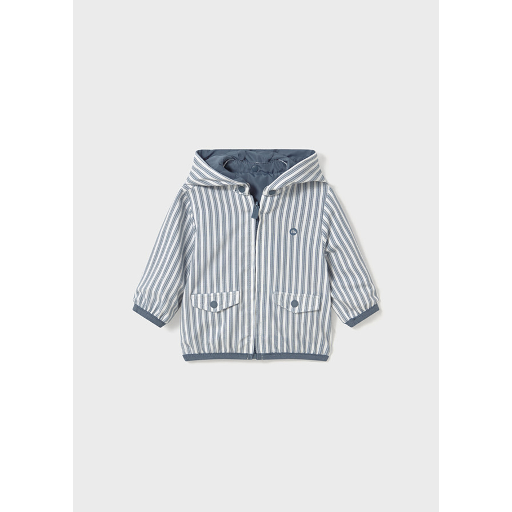 MAYORAL NEWBORN Baby Boy Reversible Windbreaker