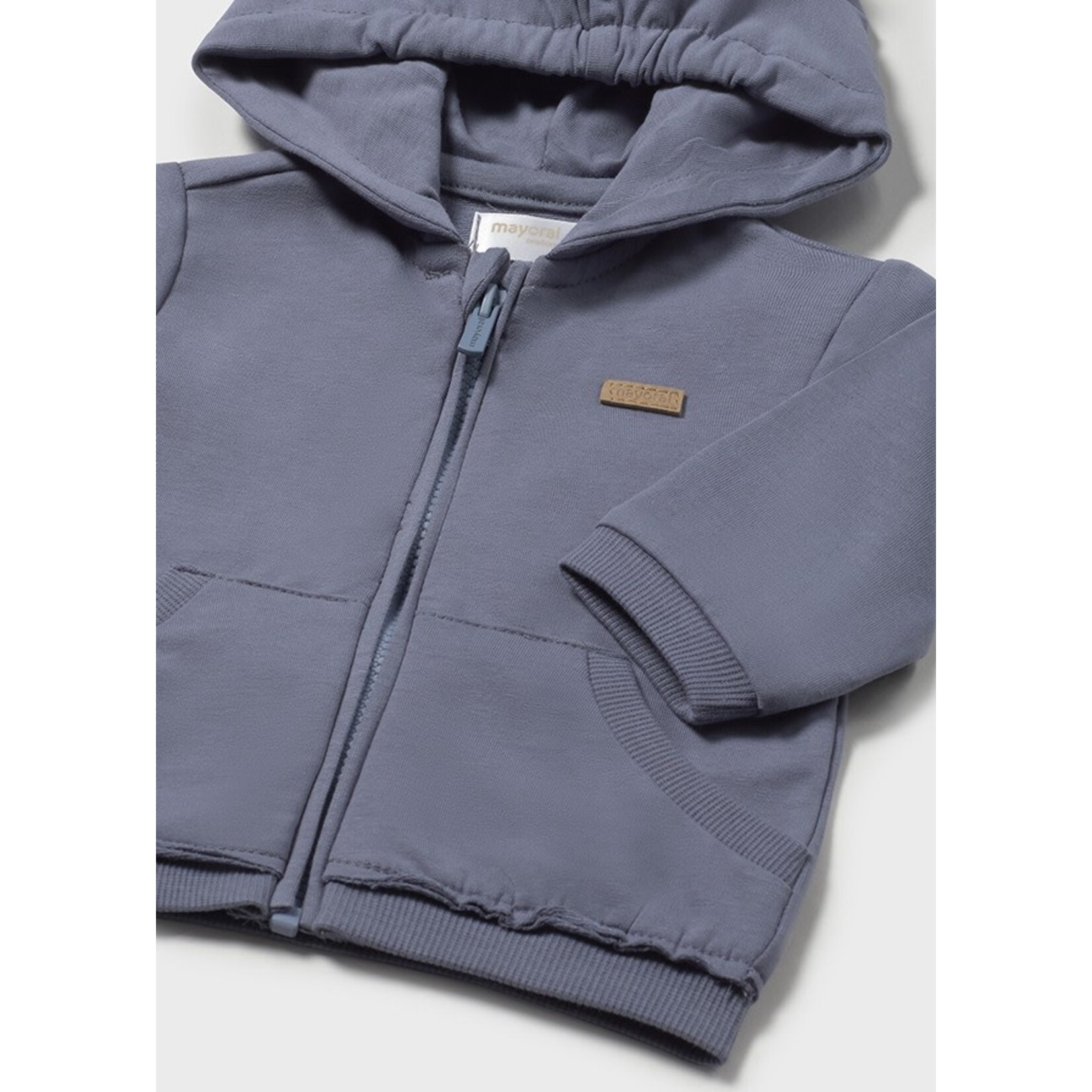 MAYORAL NEWBORN Baby Boy Cotton Zip Up Hoodie
