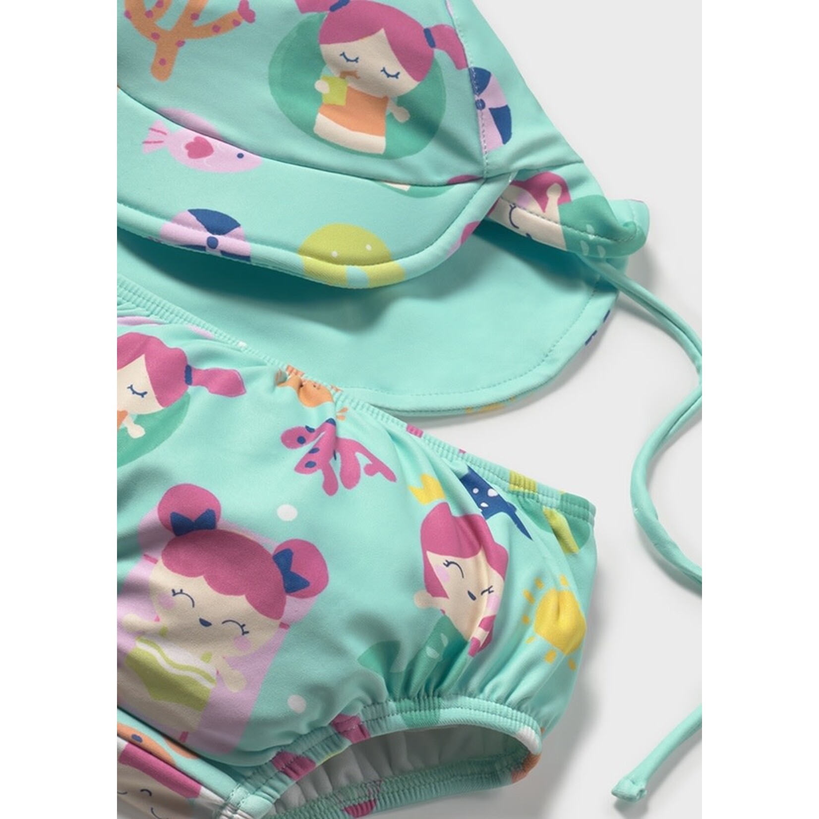 MAYORAL NEWBORN Newborn 3-Piece Swim Set with Sun Protection