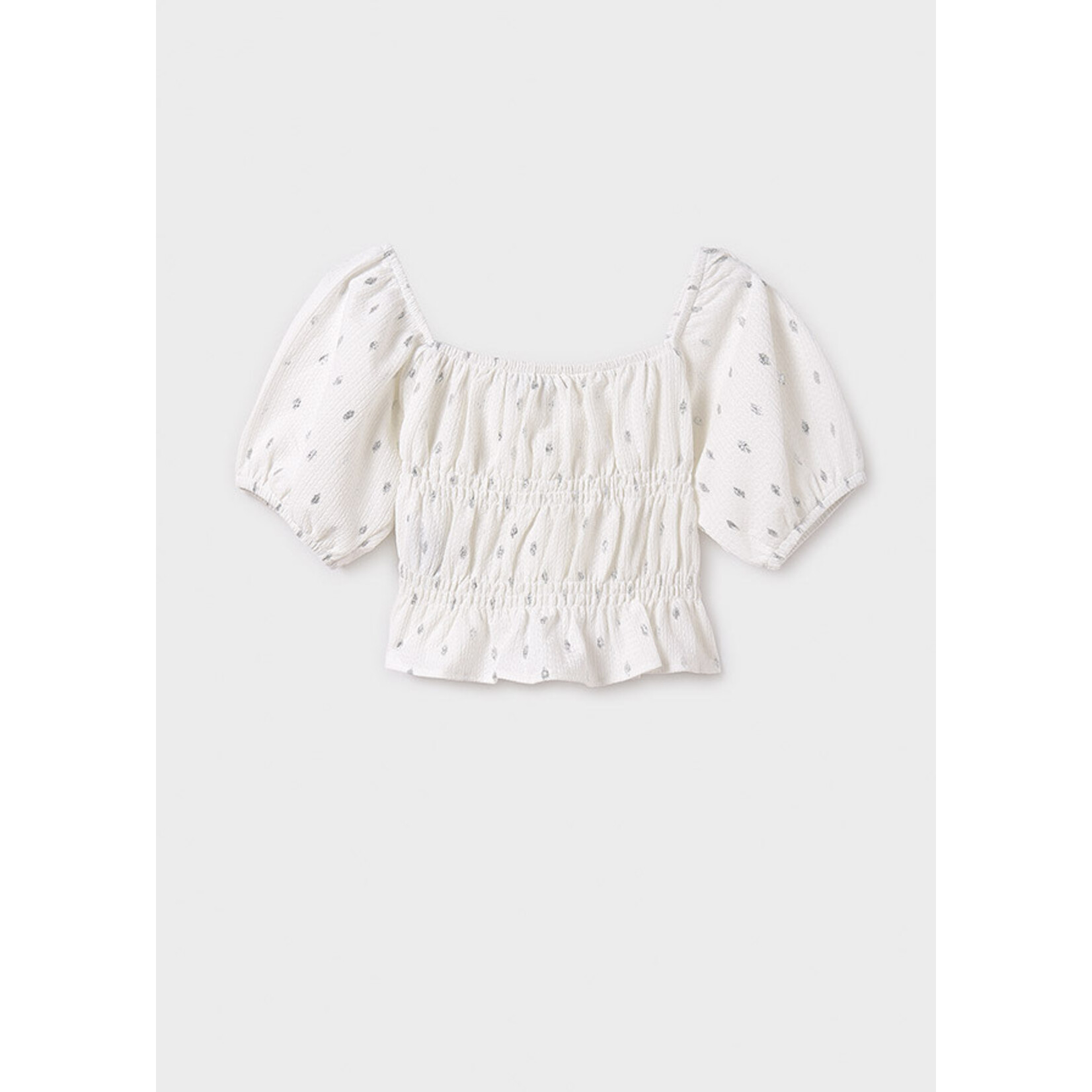 MAYORAL TWEEN Tween Girl Smocked Bambula Top