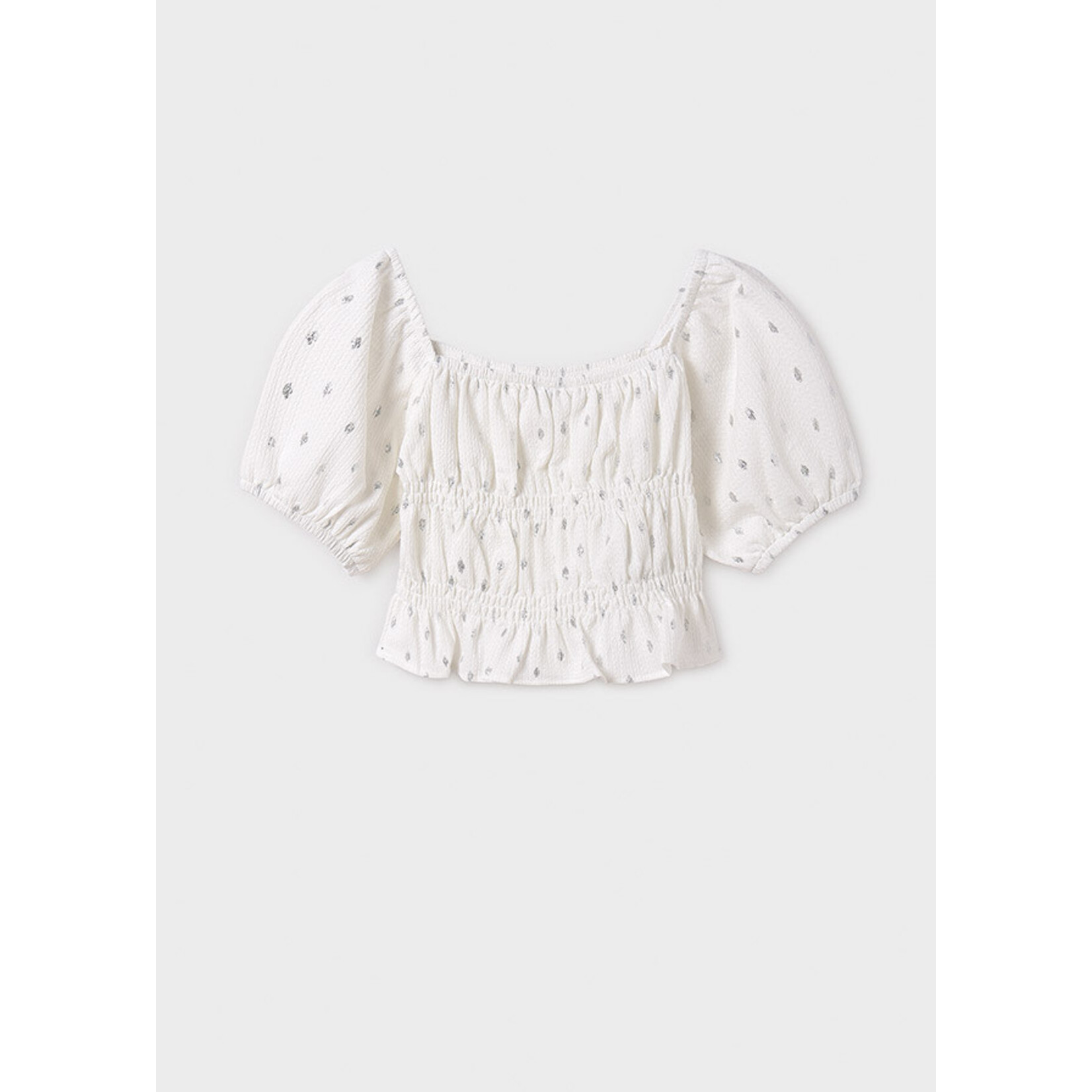 MAYORAL TWEEN Tween Girl Smocked Bambula Top