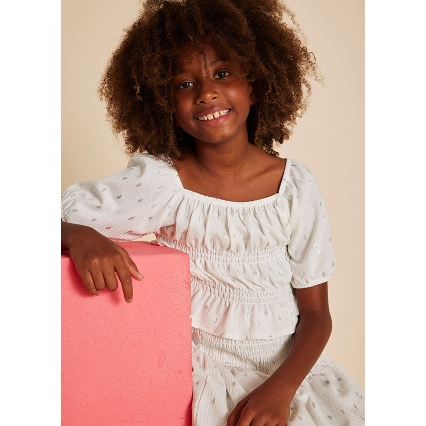 MAYORAL TWEEN Tween Girl Smocked Bambula Top