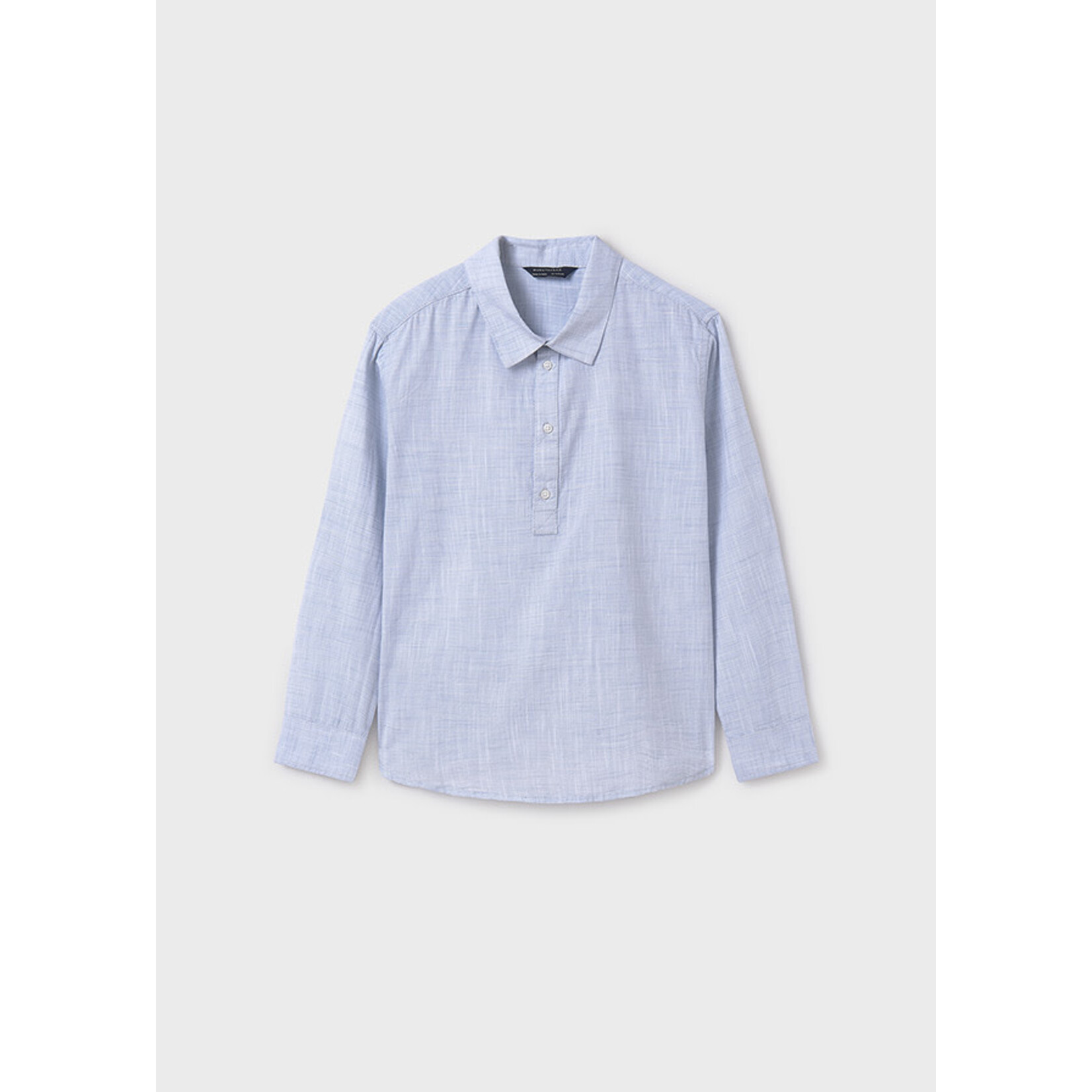 MAYORAL TWEEN Tween Boy Long Sleeve Polo Shirt