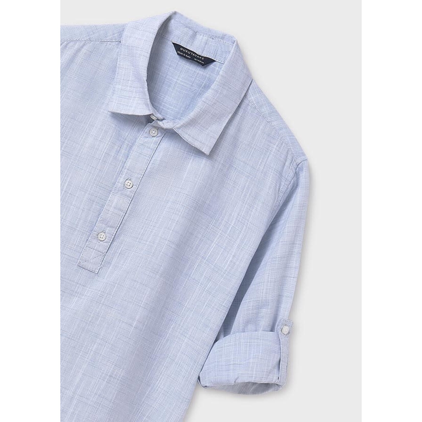 MAYORAL TWEEN Tween Boy Long Sleeve Polo Shirt