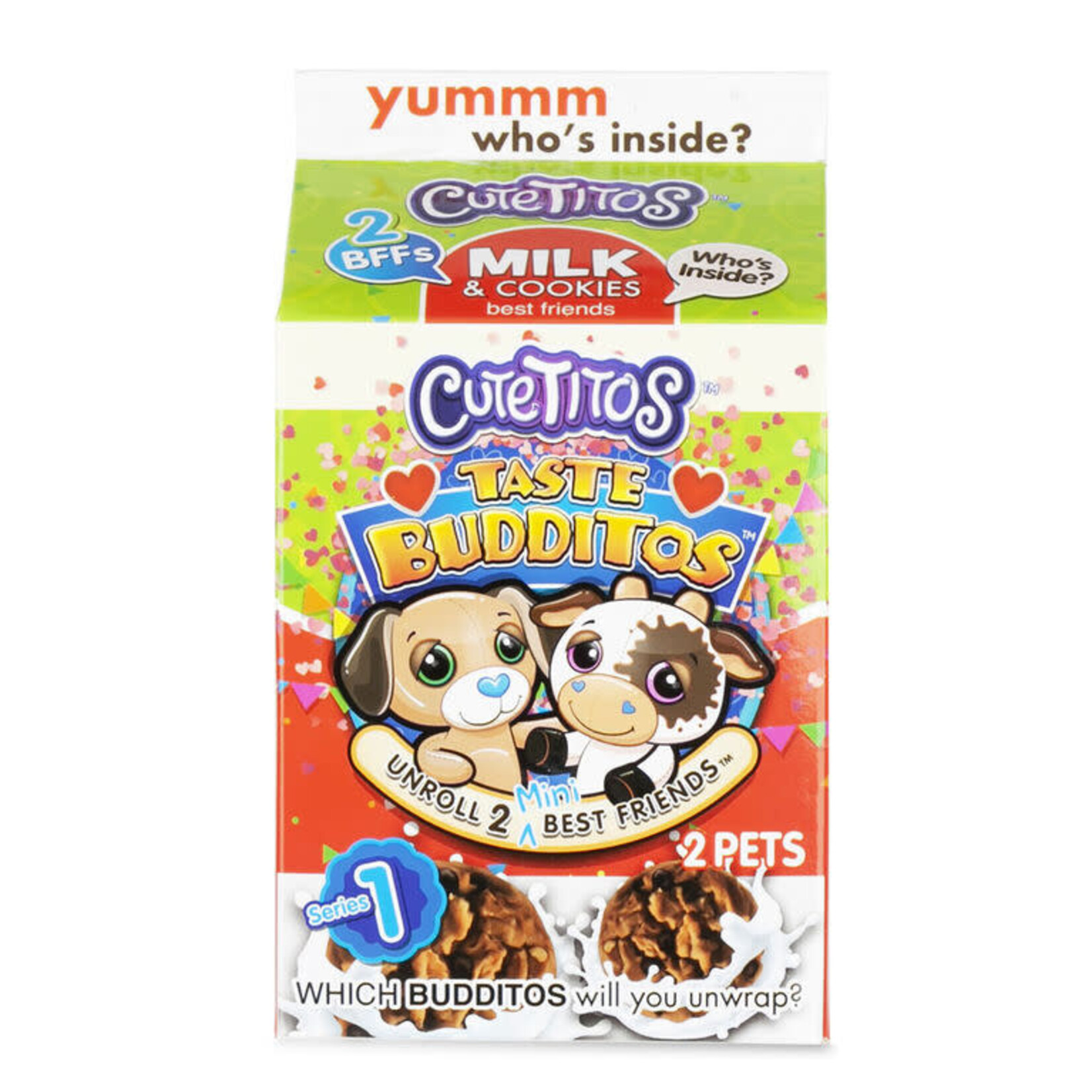 Cutetitos "Milk & Cookies" Taste Budditos