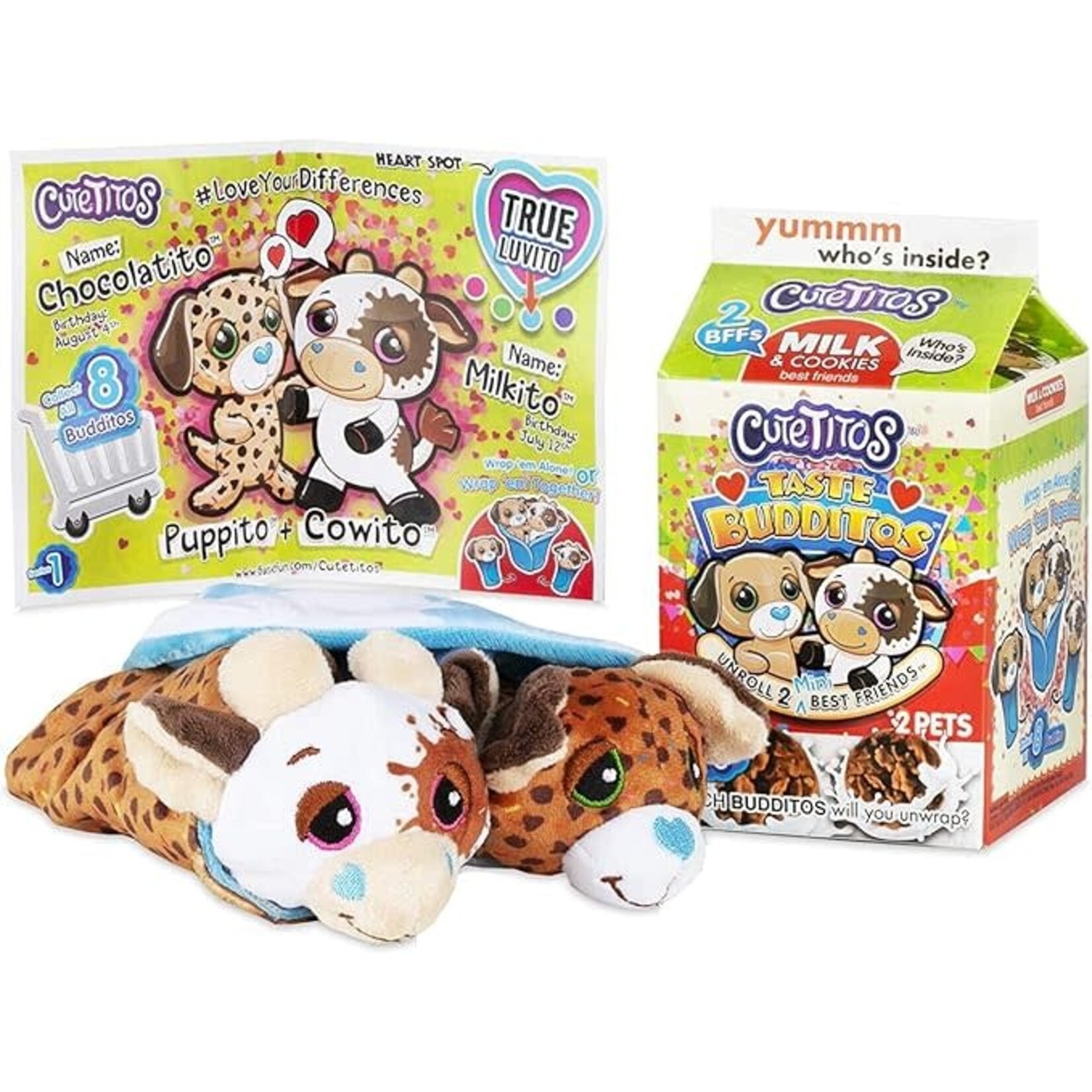 Cutetitos "Milk & Cookies" Taste Budditos