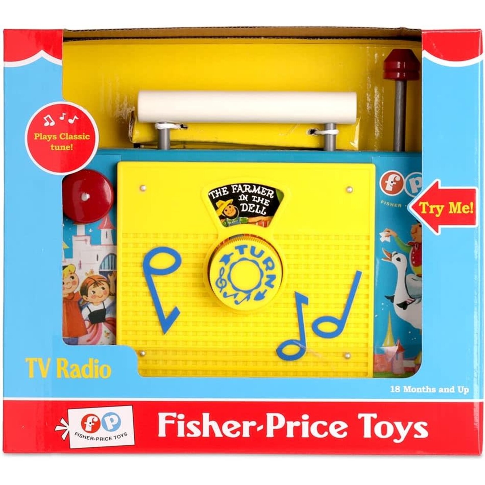Fisher Price TV Radio - 18M+