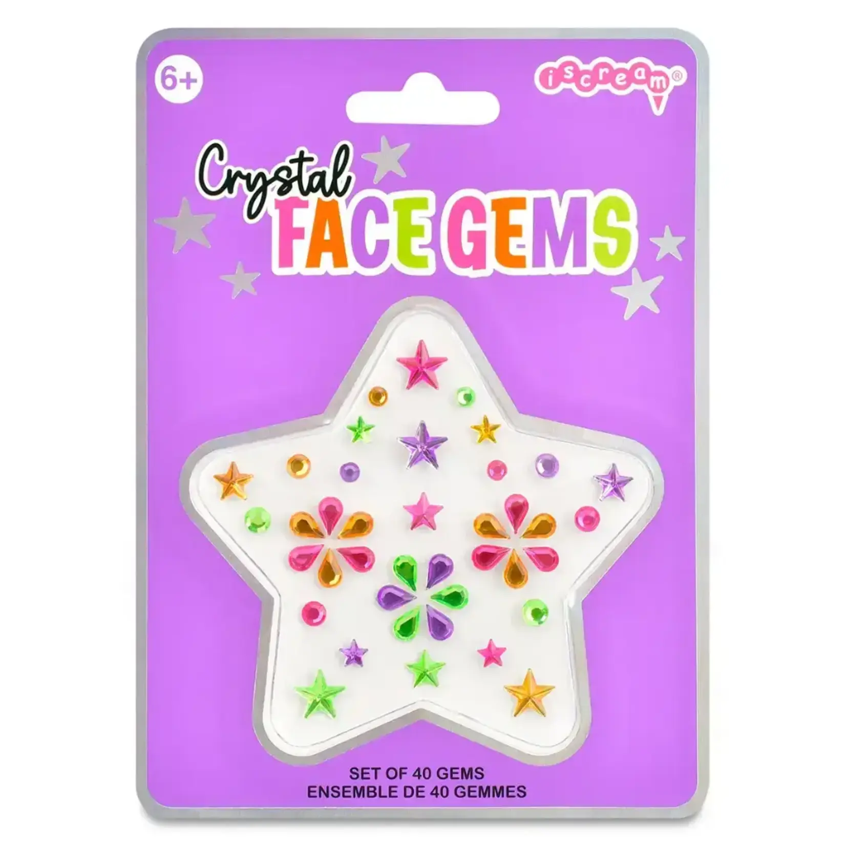 ISCREAM Crystal Face Gems