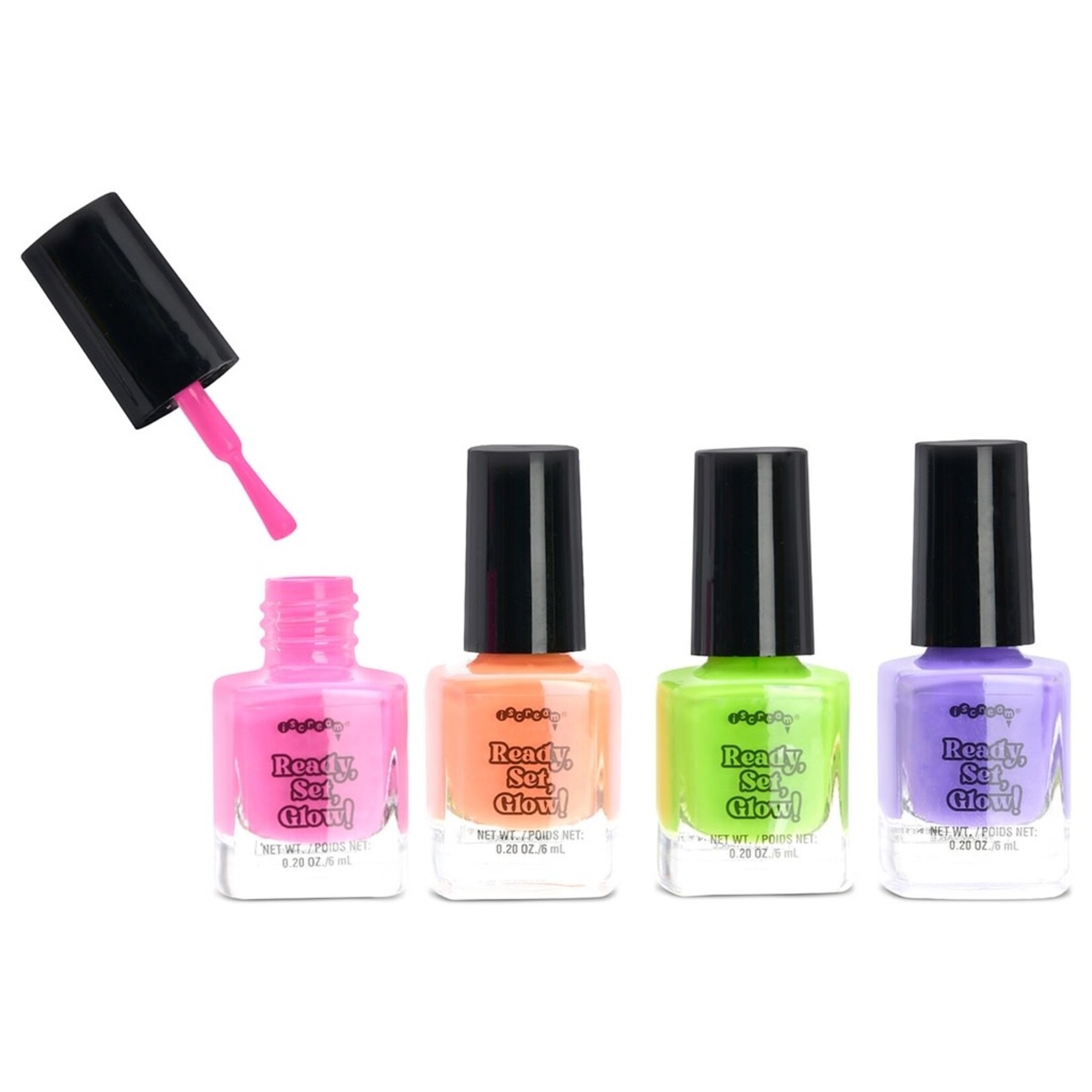 ISCREAM Ready, Set, Glow! Neon Nail Polish Set