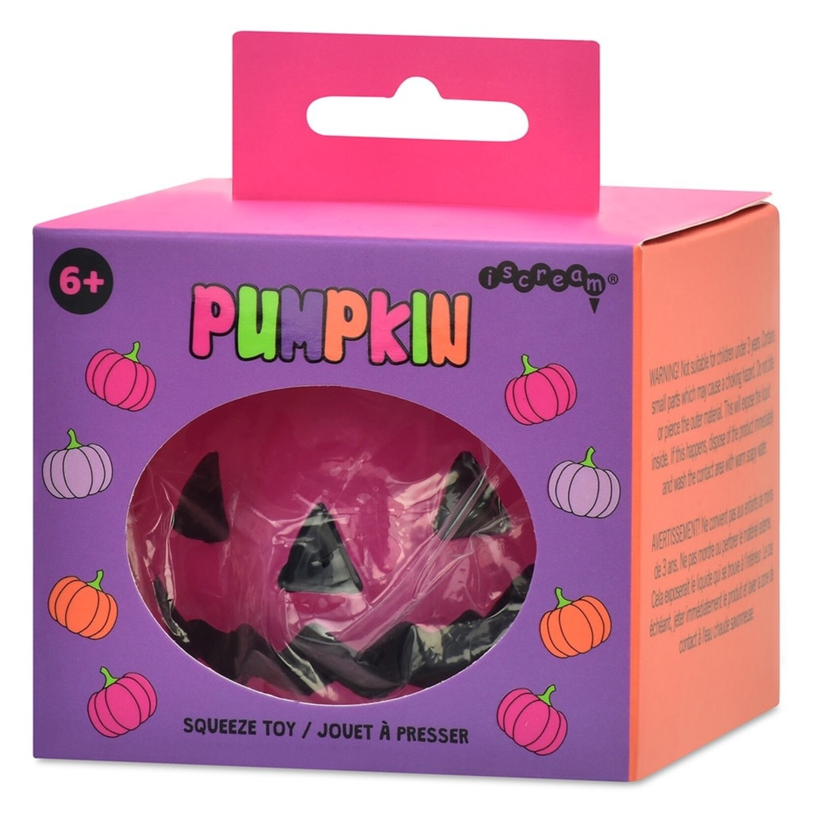 ISCREAM Pumpkin Squeeze Toy