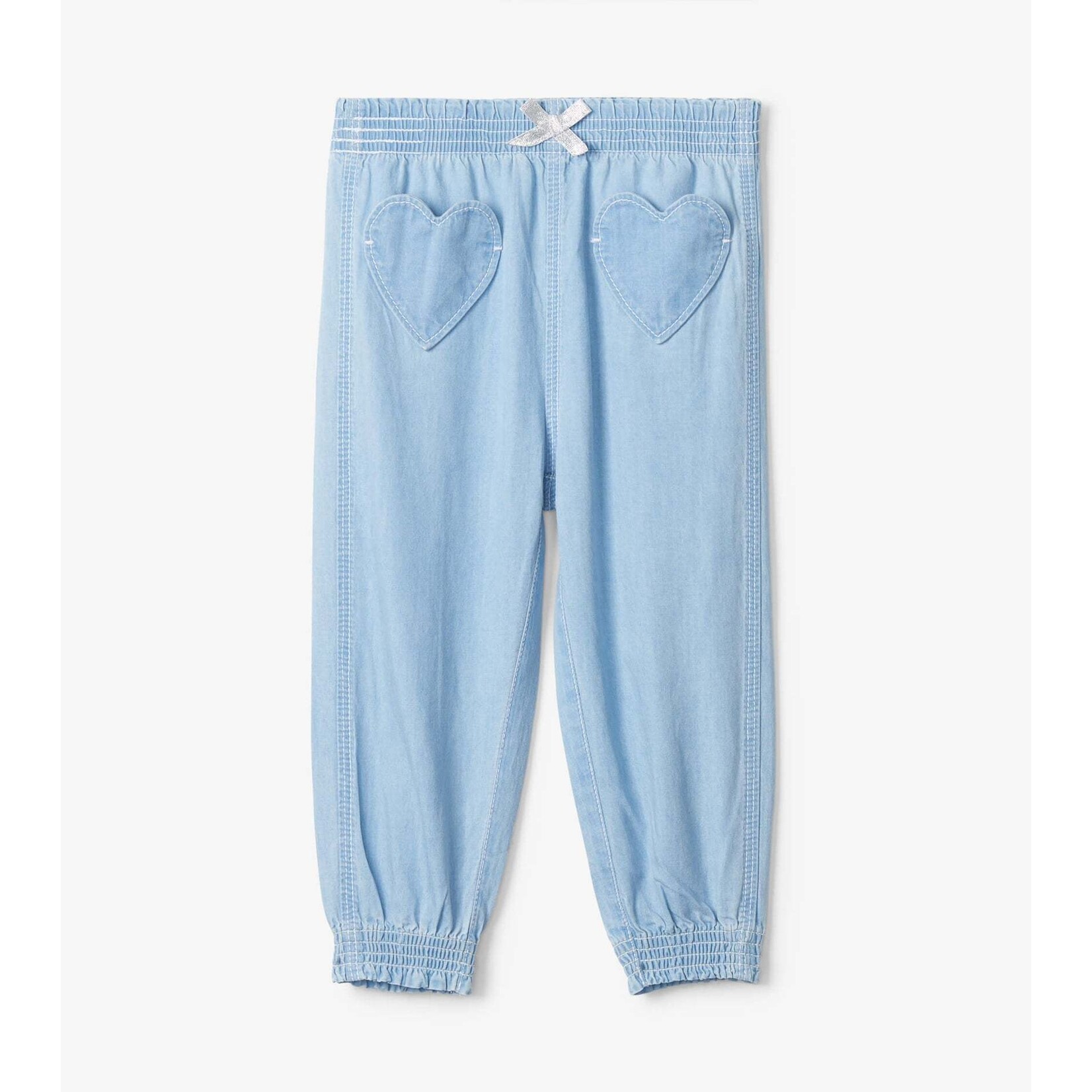 HATLEY BABY GIRL DENIM BAGGIES