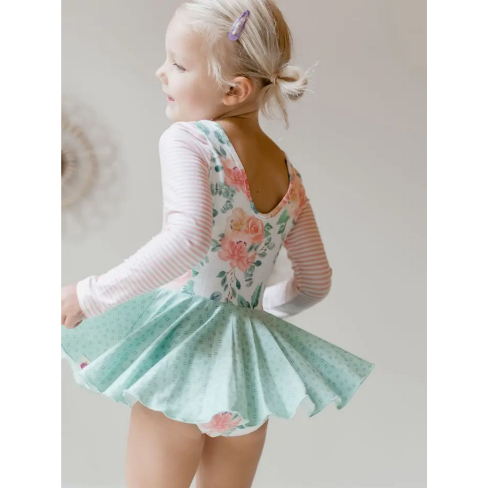 CHEEKY PLUM FARRAH LEOTARD LONG SLEEVE