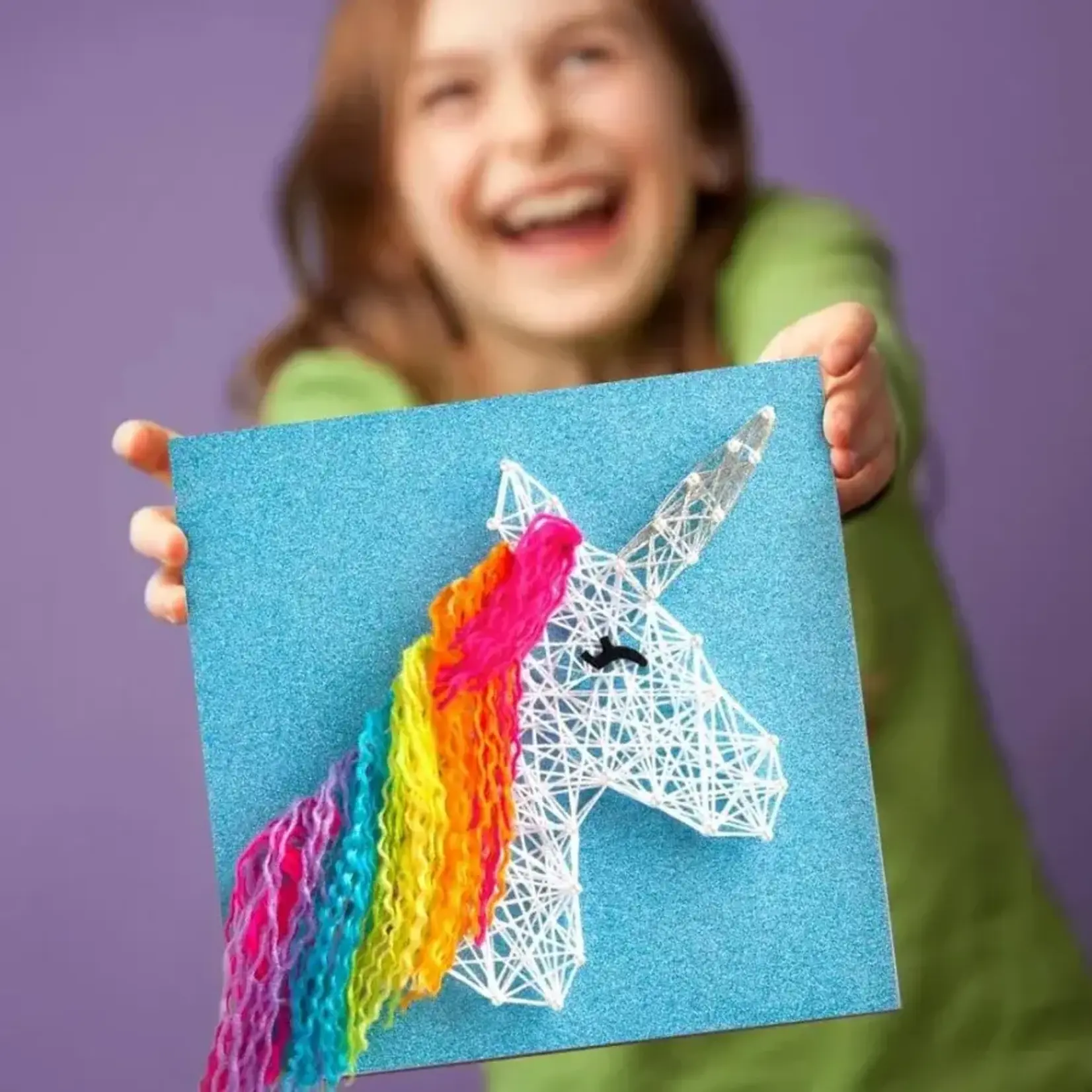 Unicorn String Art