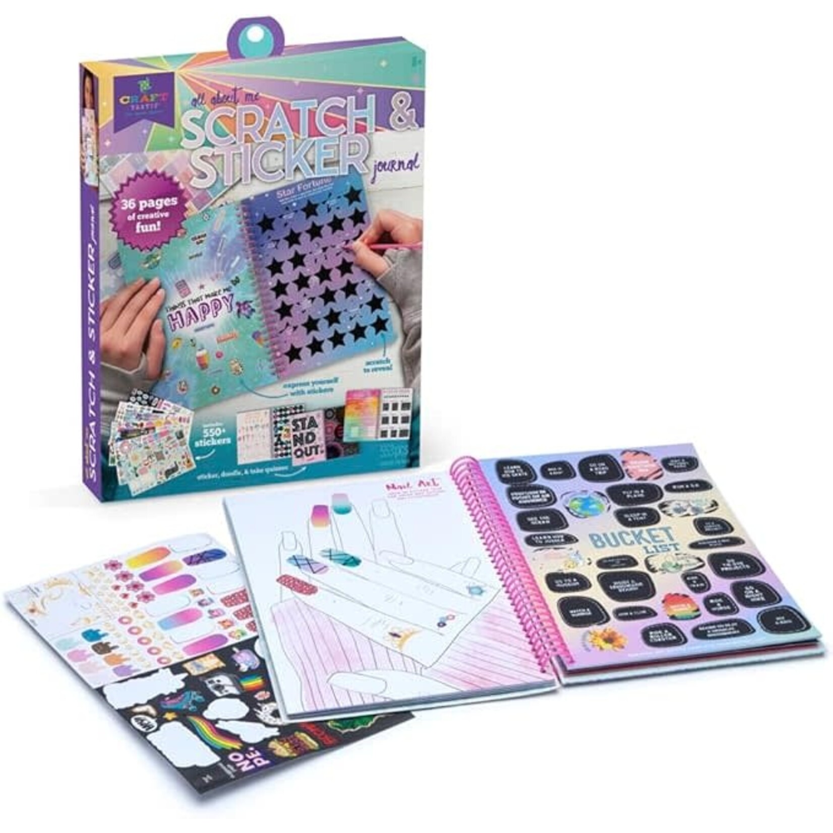 Scratch & Sticker Journal