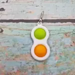 Simple Dimple - Orange & Green