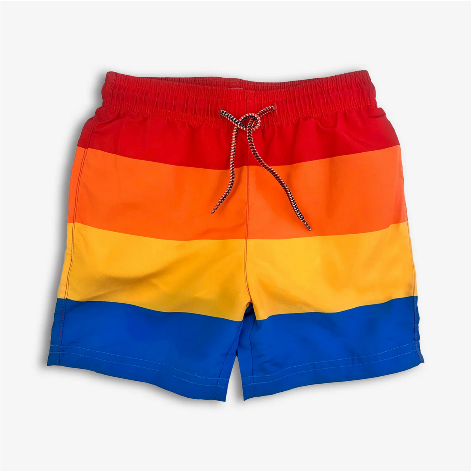 APPAMAN RETRO STRIPES SWIM TRUNKS BOYS