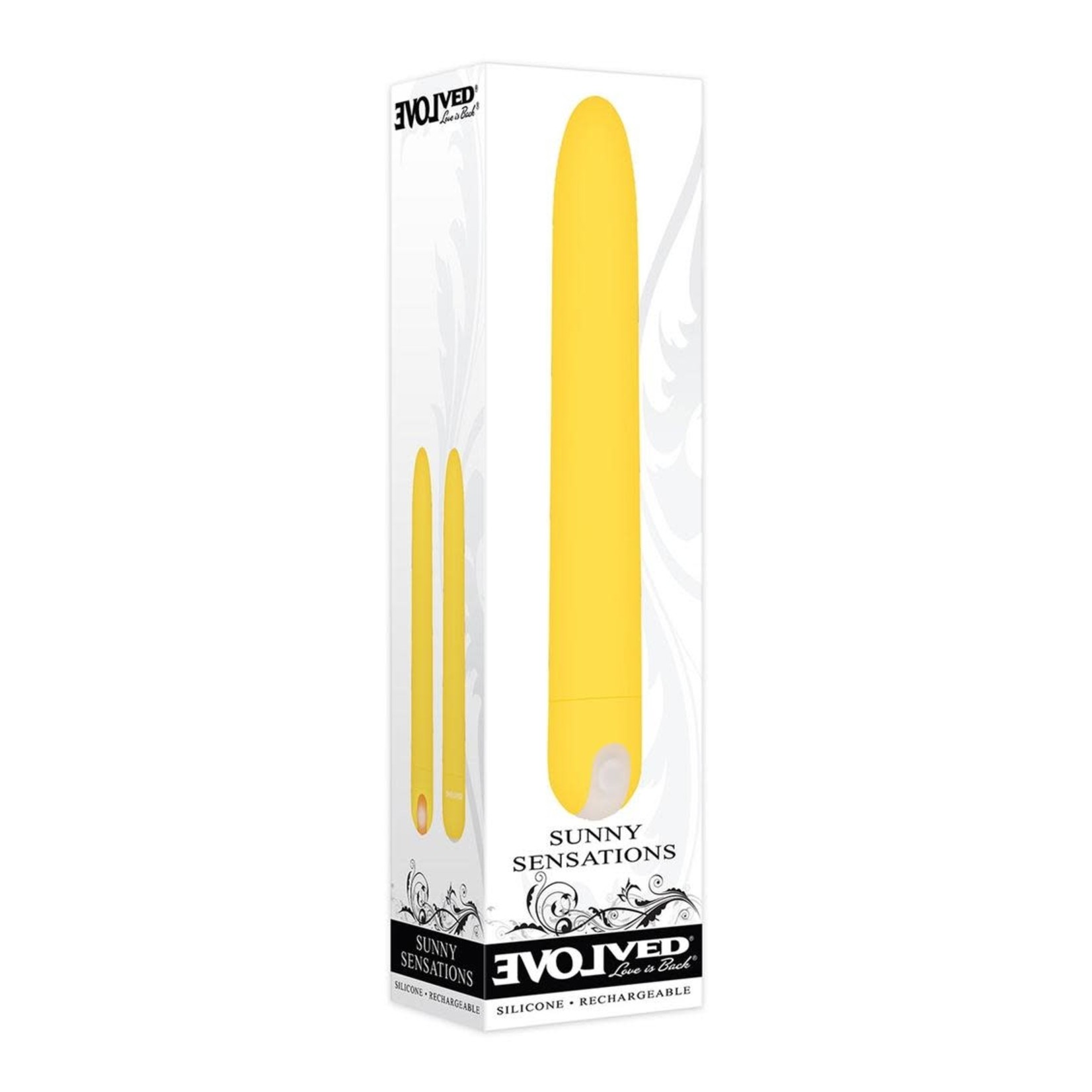 Sunny Sensations Rechargeable Vibrator - Yellow