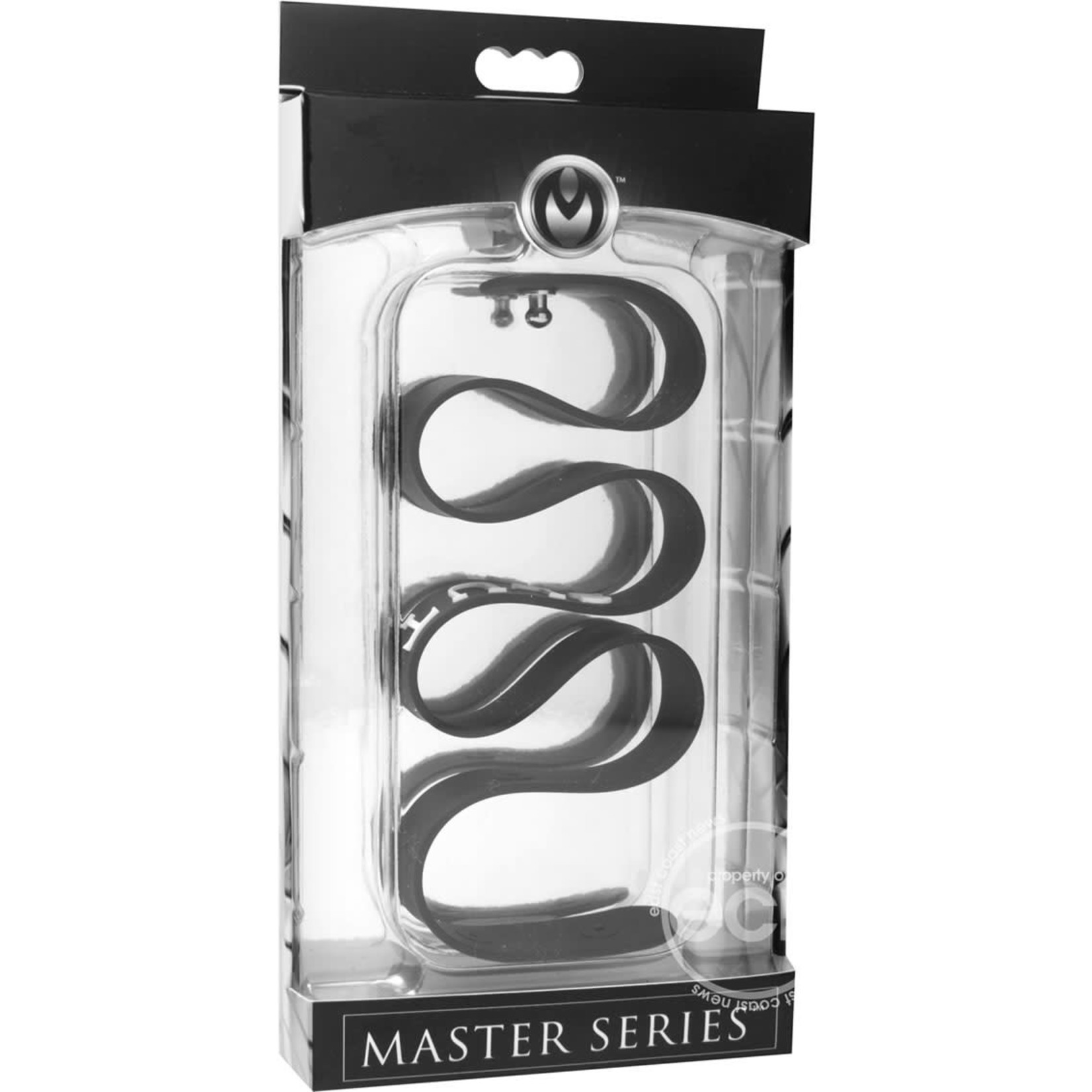 Master Series Silicone Collar Slut - Black