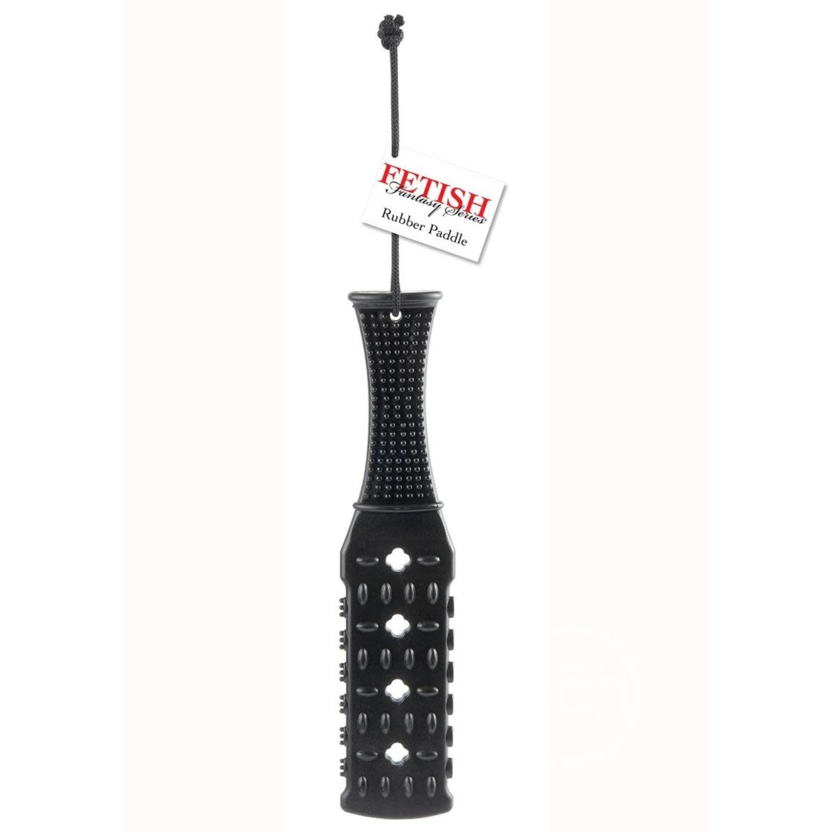 Fetish Fantasy Series Rubber Paddle 10.5in - Black