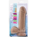 Au Naturel Sensa Feel Dildo 8in - Caramel