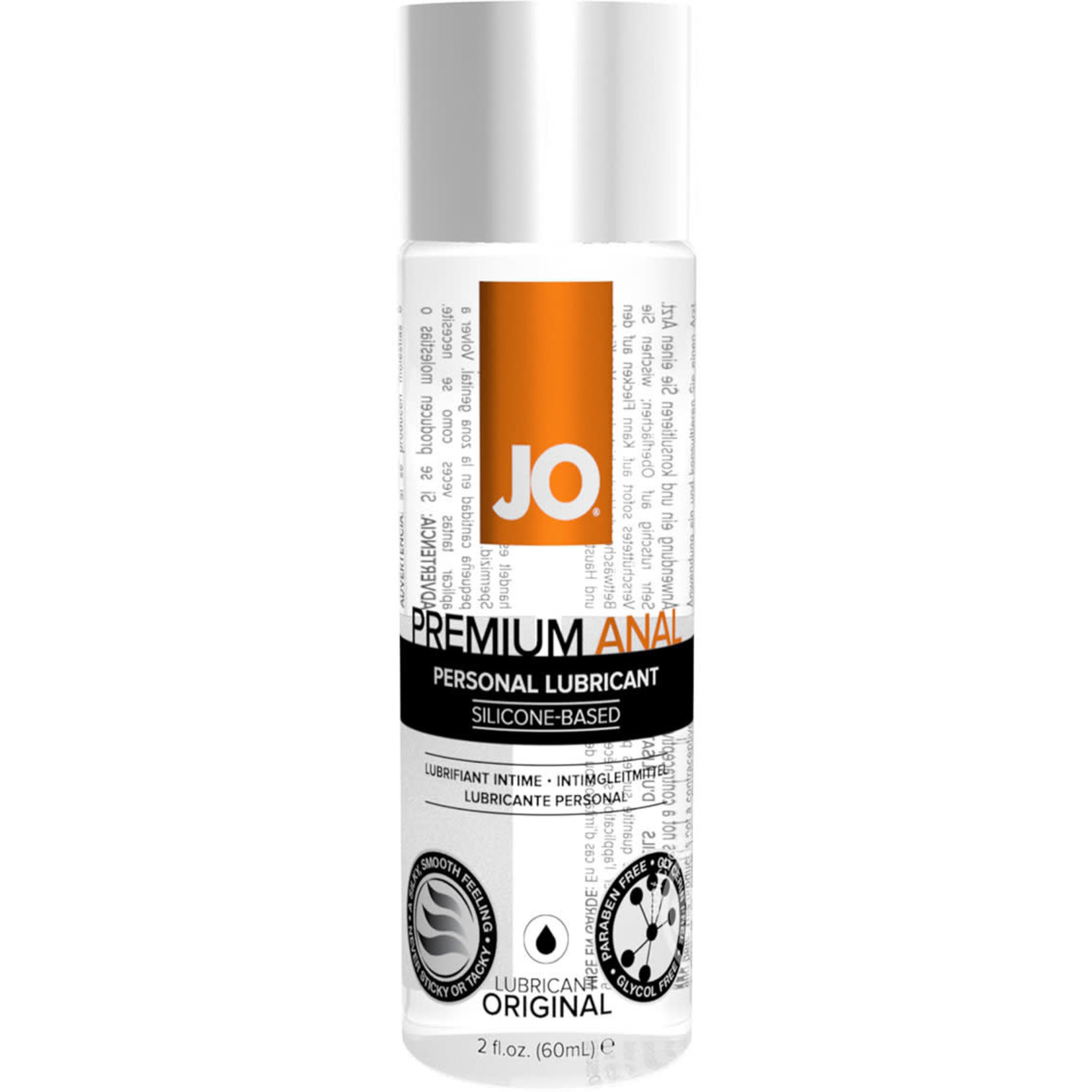 JO Premium Anal Silicone Lubricant 2oz