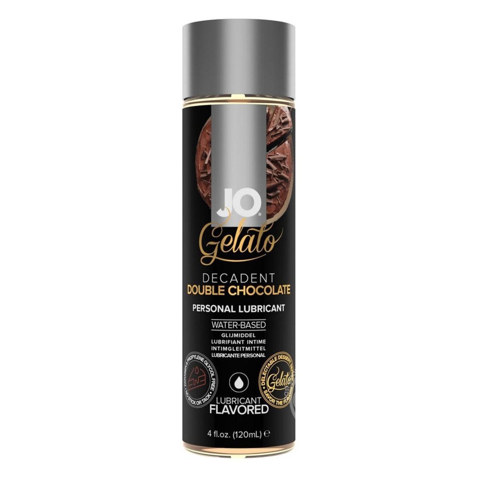 Jo Gelato Water Based Lubricant Decadent Double Chocolate 4oz