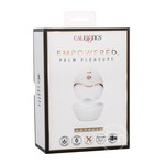 Empowered Palm Pleasure Goddess Silicone Rechargeable Stimulator - White