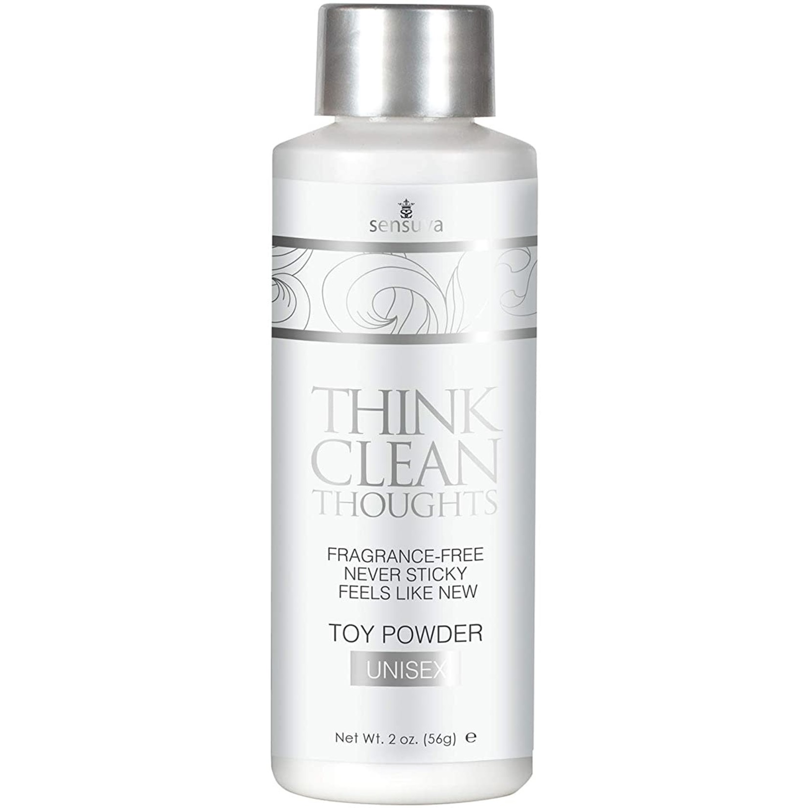 Think Clean Thoughts Toy Powder 2 fl.oz. Bottle