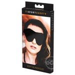 Sportsheets Soft Blindfold - Black