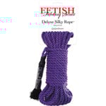 Festish Fantasy Series Deluxe Silk Rope Purple 32 Feet