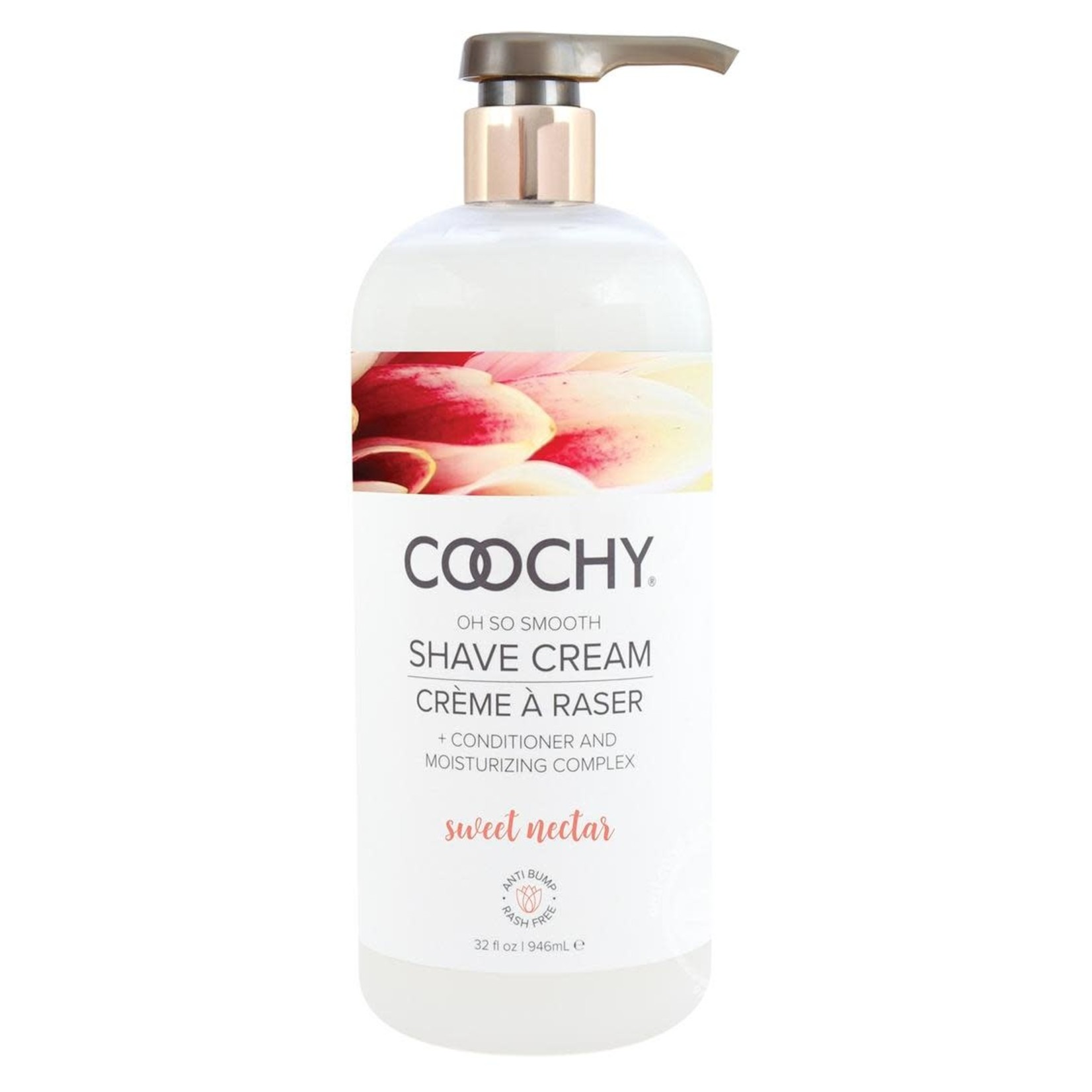 Coochy Shave Cream Sweet Nectar 32oz