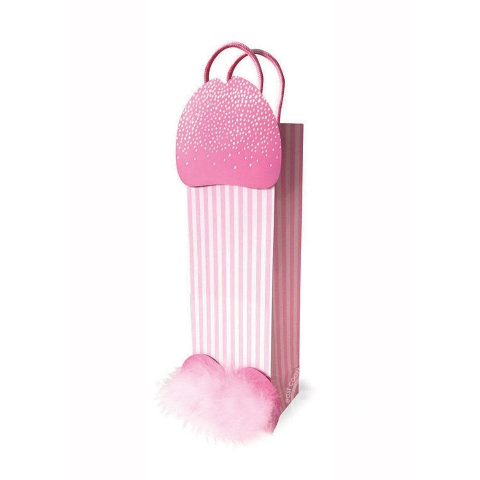 Penis Shape Gift Bag - Pink