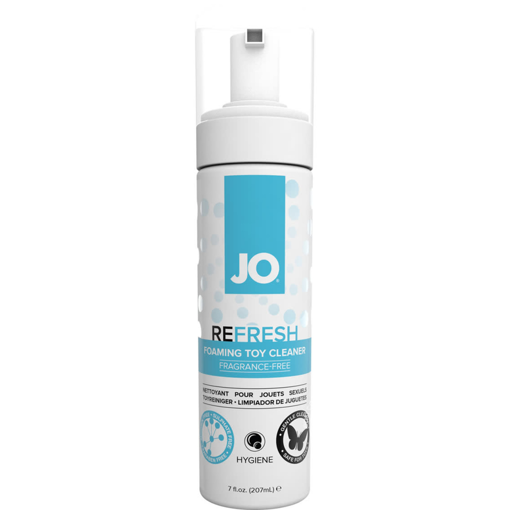 JO Refresh Foaming Toy Cleaner Fragrance Free 7oz