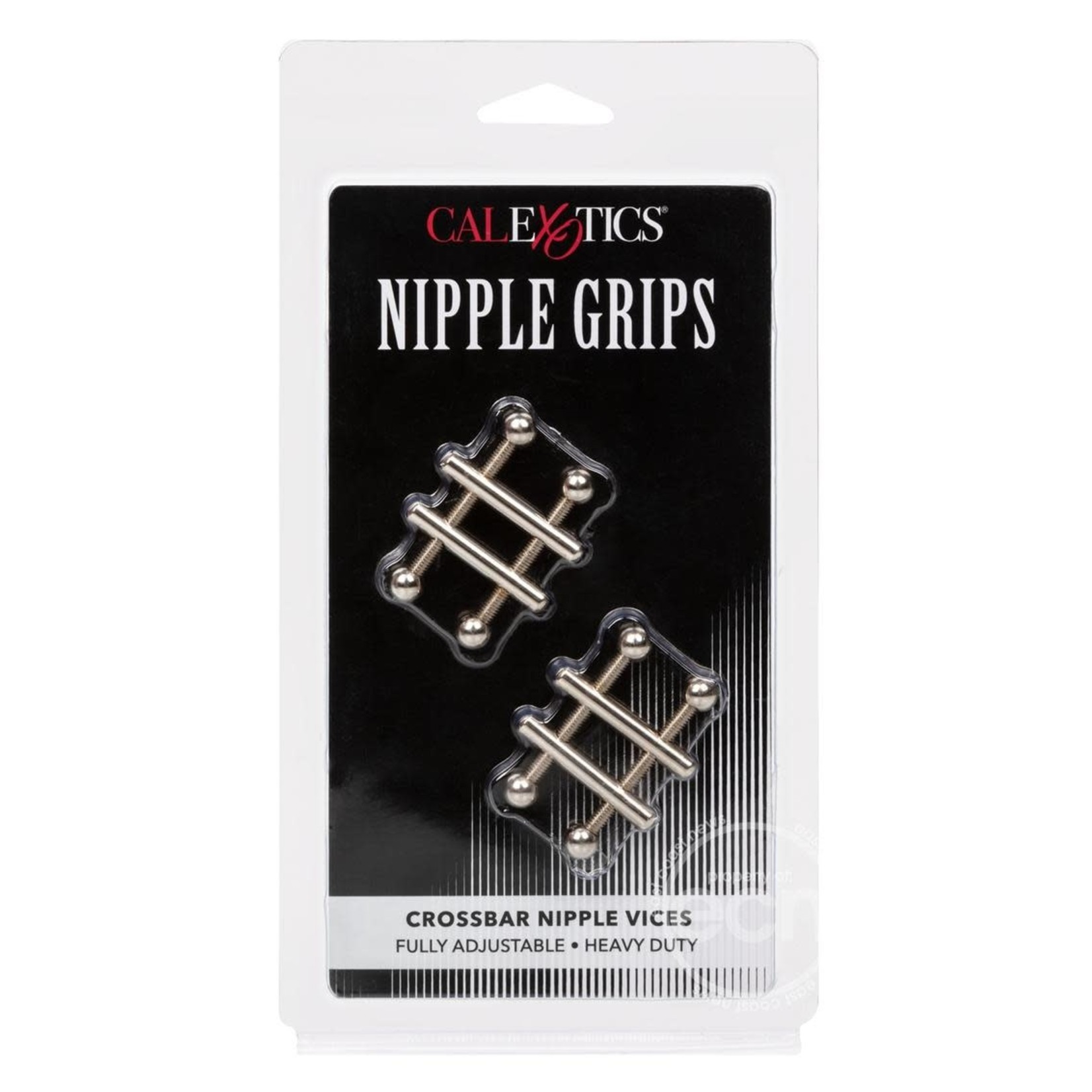 Nipple Grips Crossbar Nipple Vices - Silver