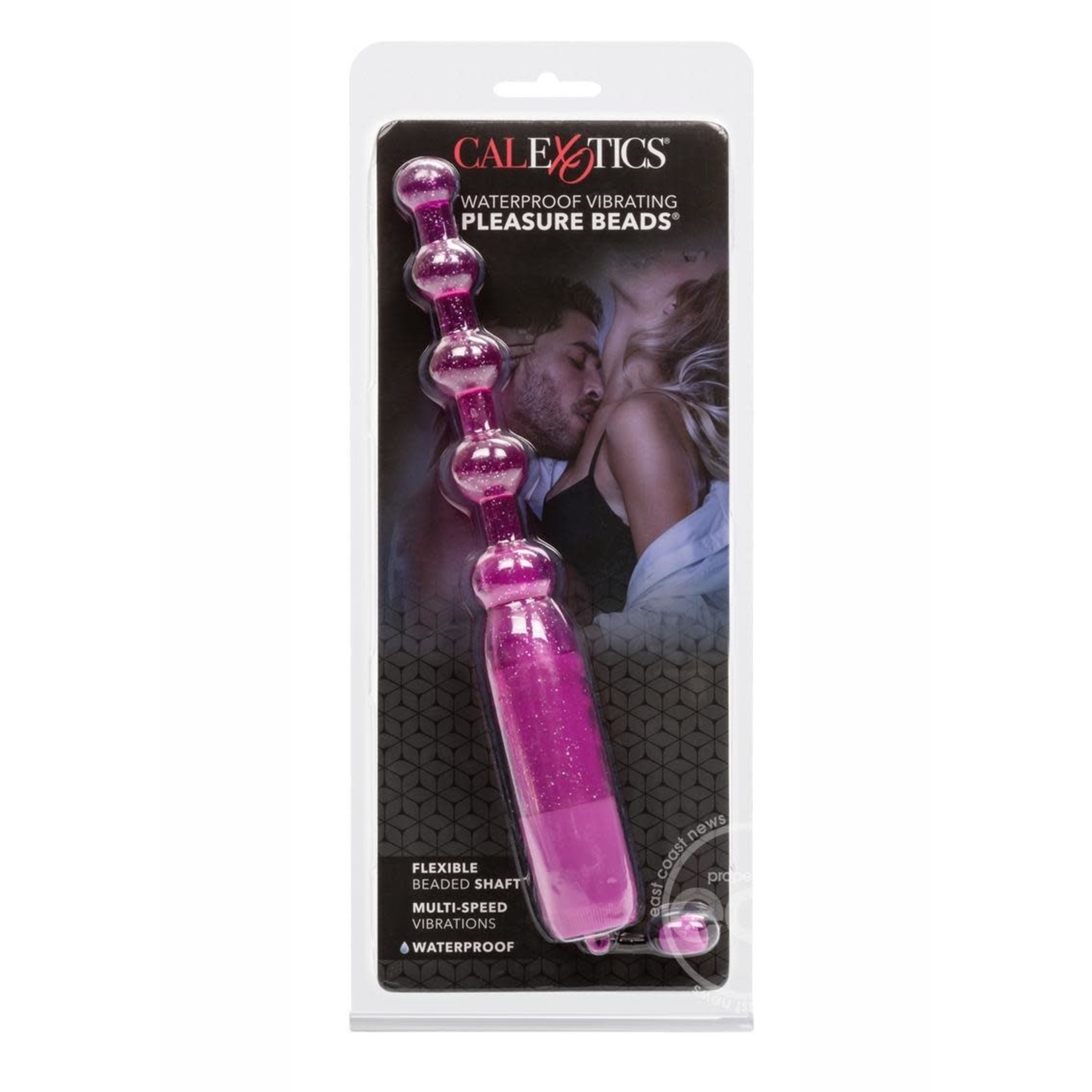 Vibrating Pleasure Beads Anal Beads - Purple