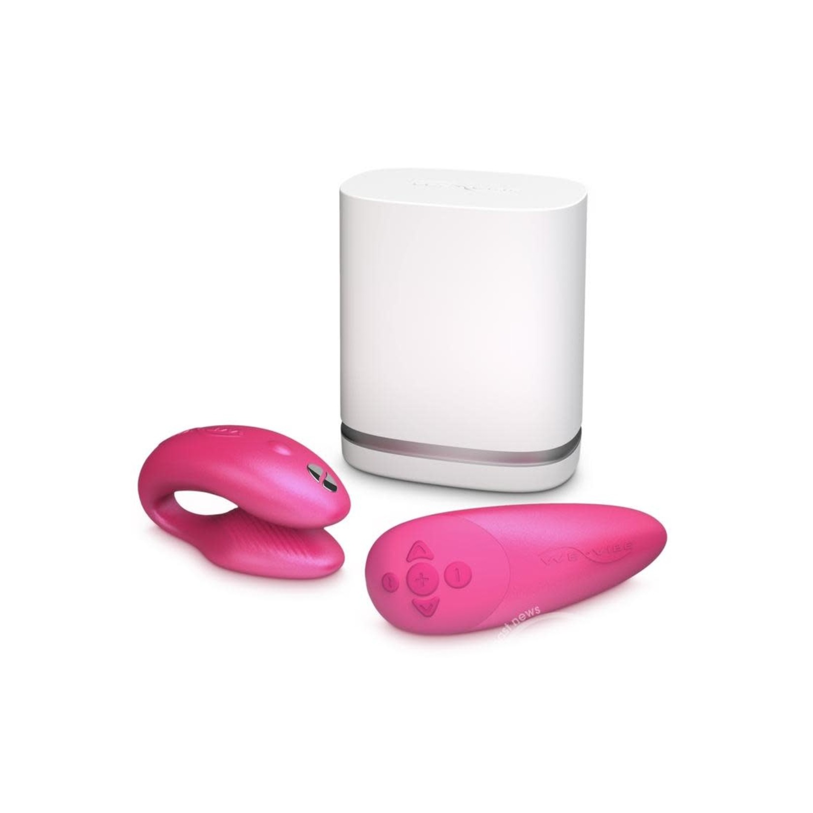 We-Vibe Chorus Rechargeable Couples Vibrator With Remote Control - Pink