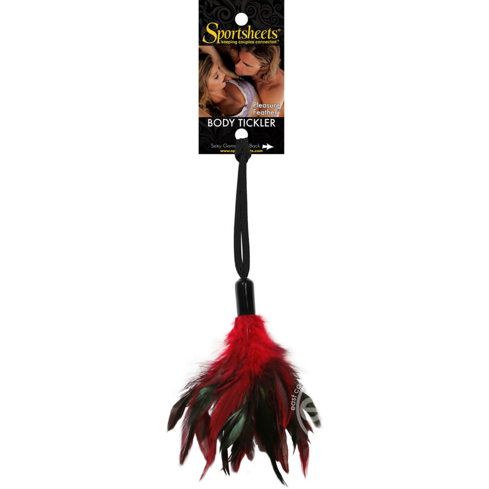Sportsheets Pleasure Feather - Red